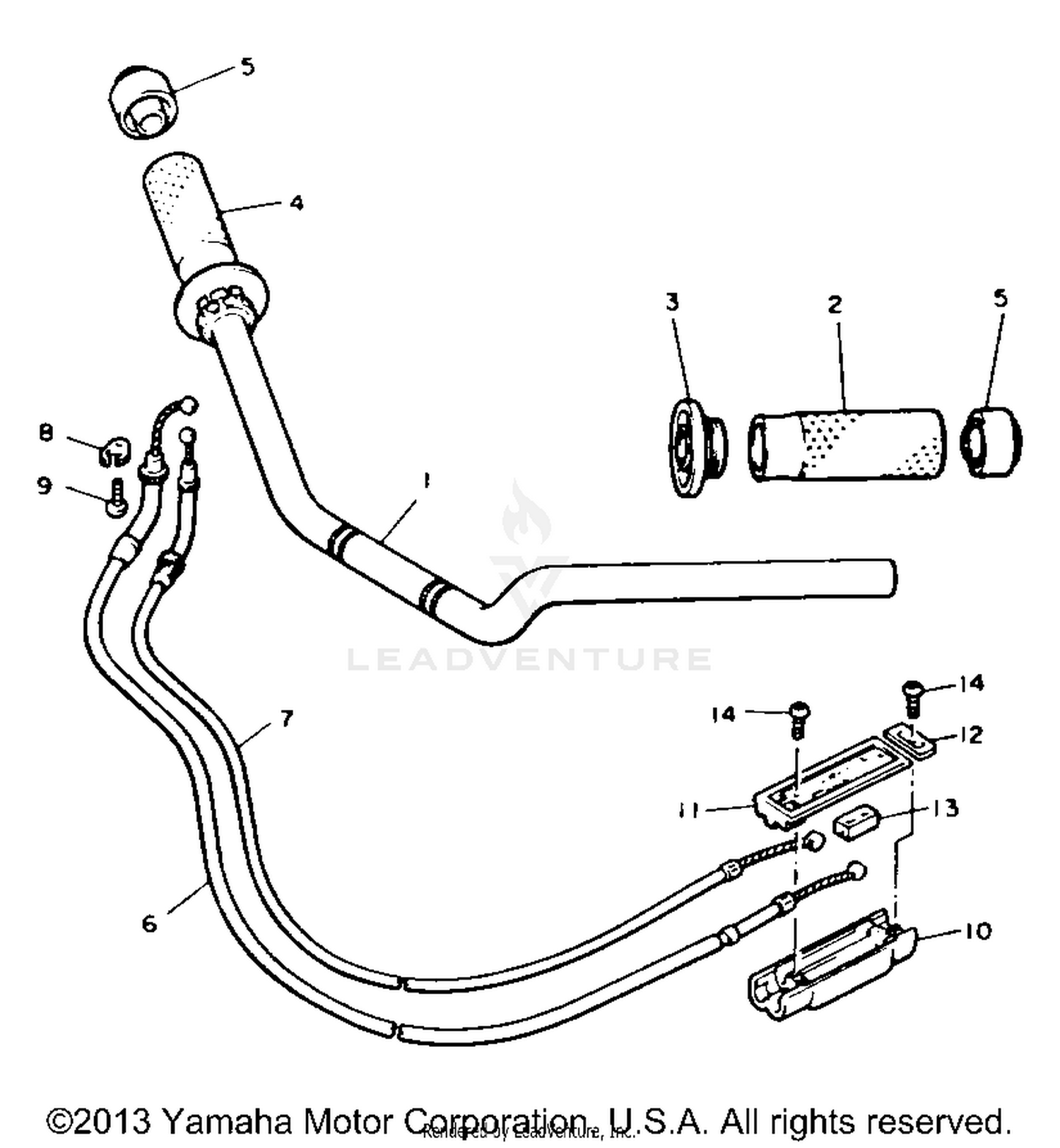 HANDLEBAR CABLE