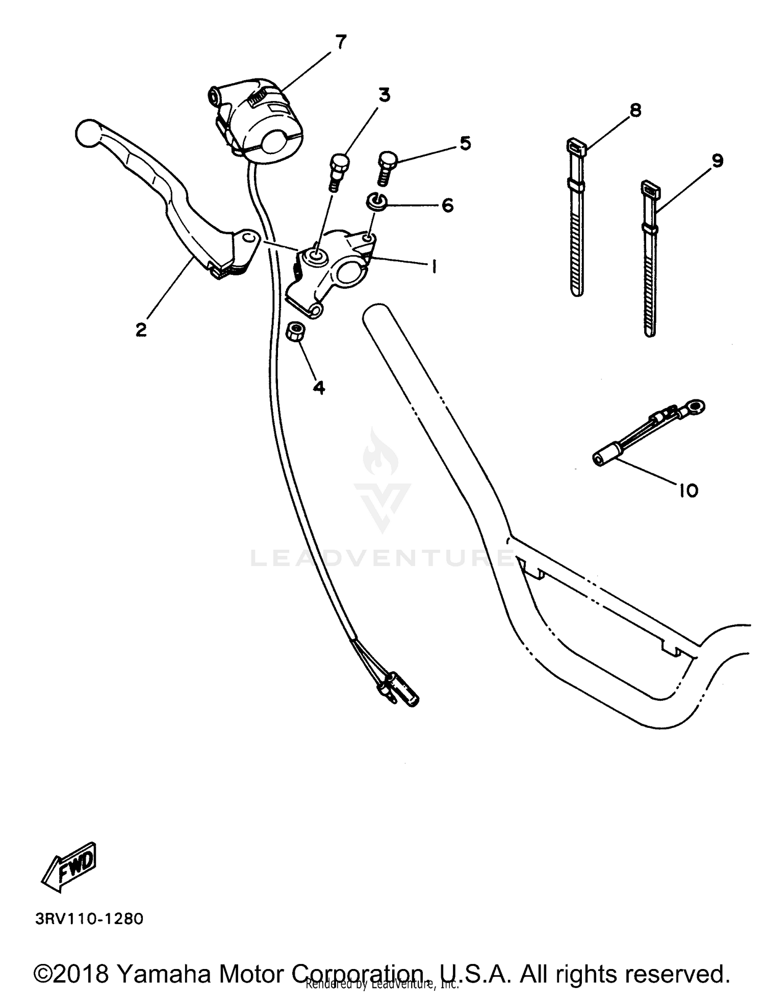 HANDLE SWITCH - LEVER