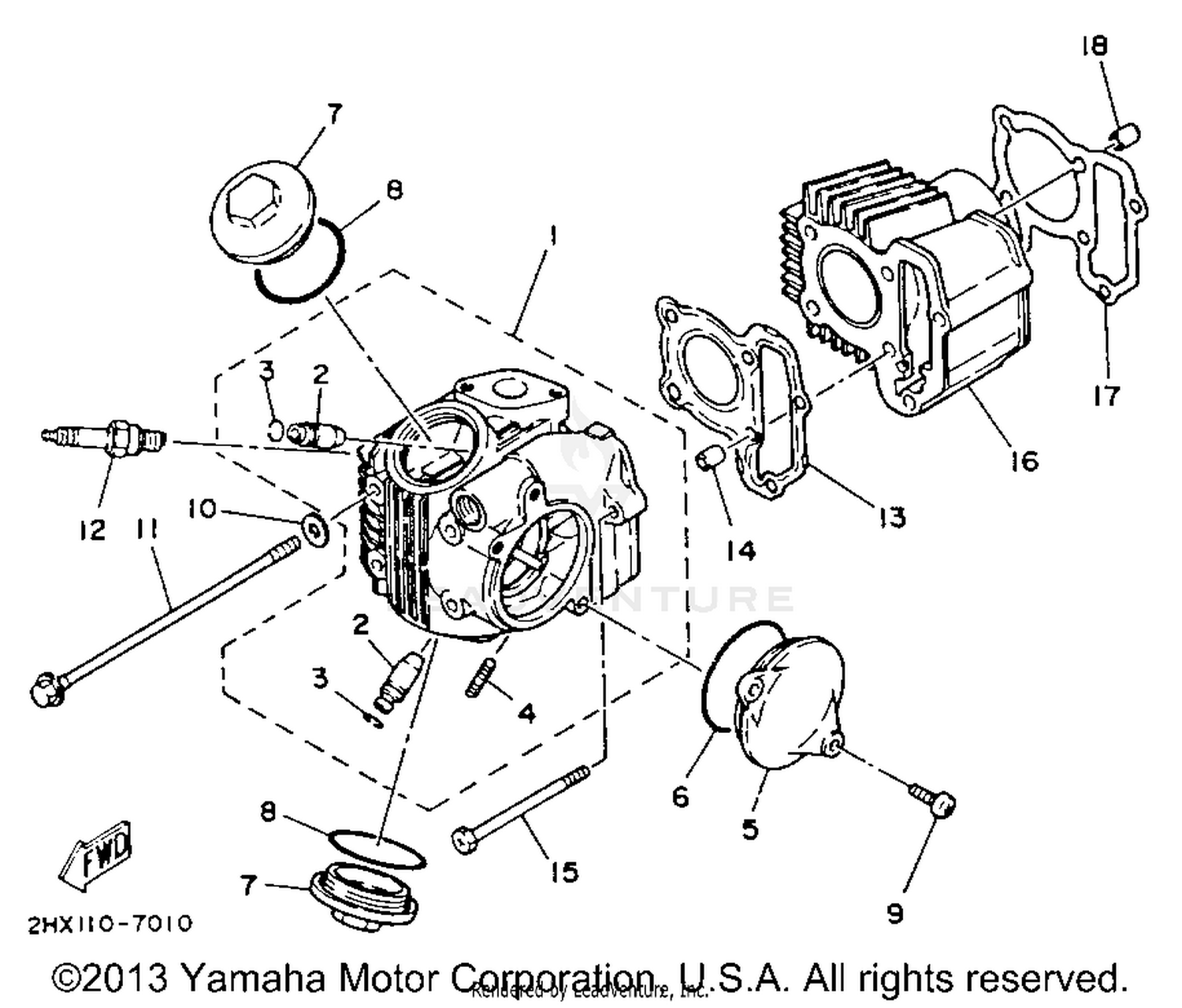 CYLINDER HEAD - CYLINDER