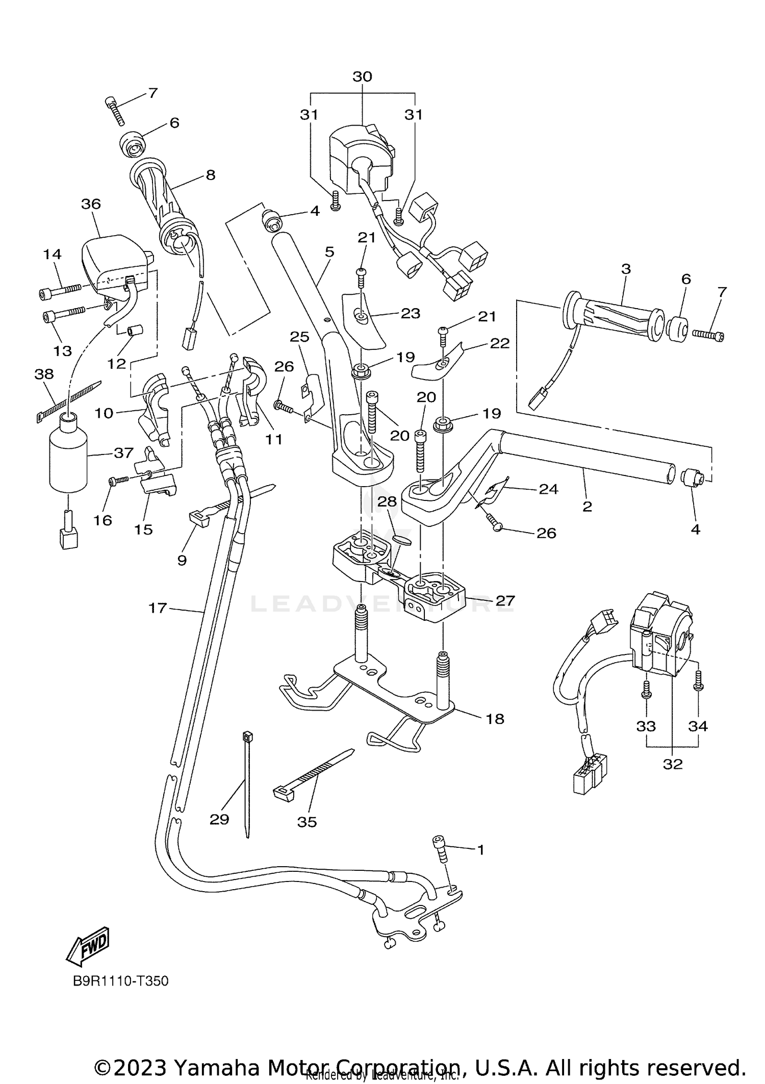 STEERING HANDLE & CABLE