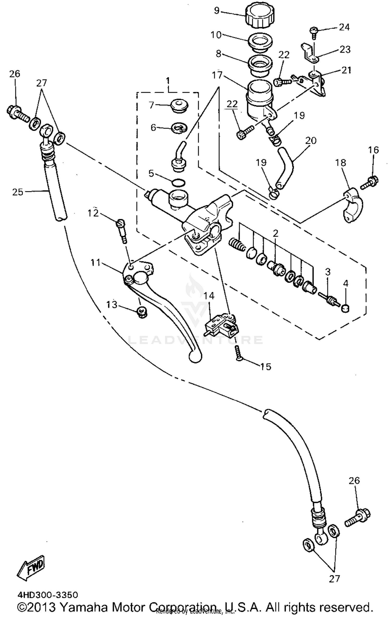 FRONT MASTER CYLINDER 2