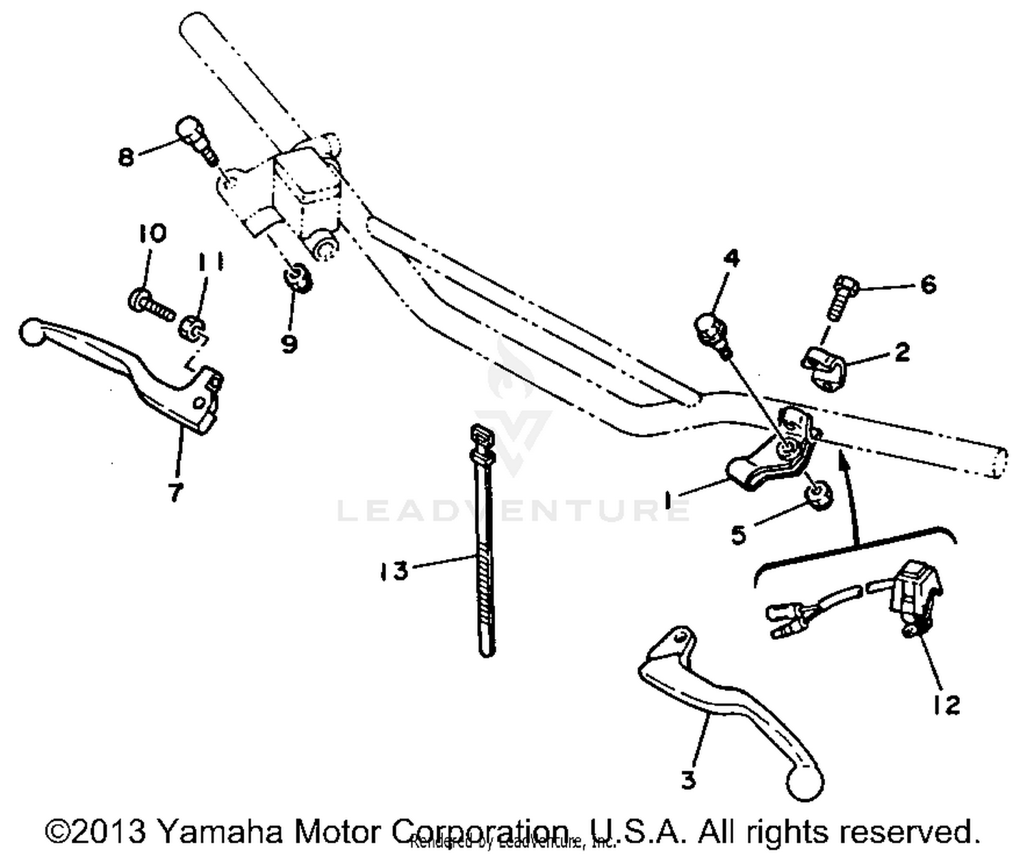 HANDLE SWITCH - LEVER