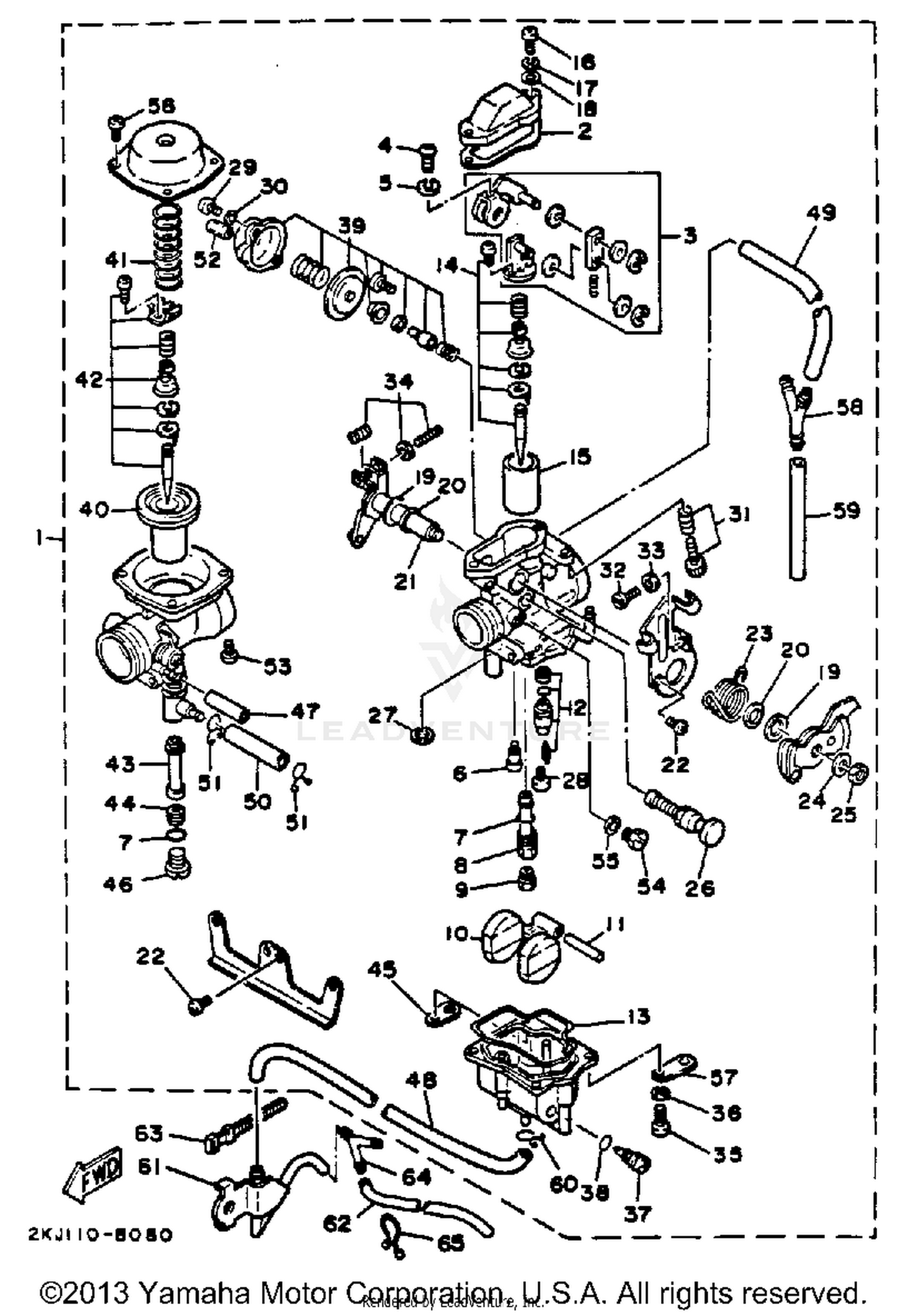 CARBURETOR (CALIFORNIA MODEL ONLY)