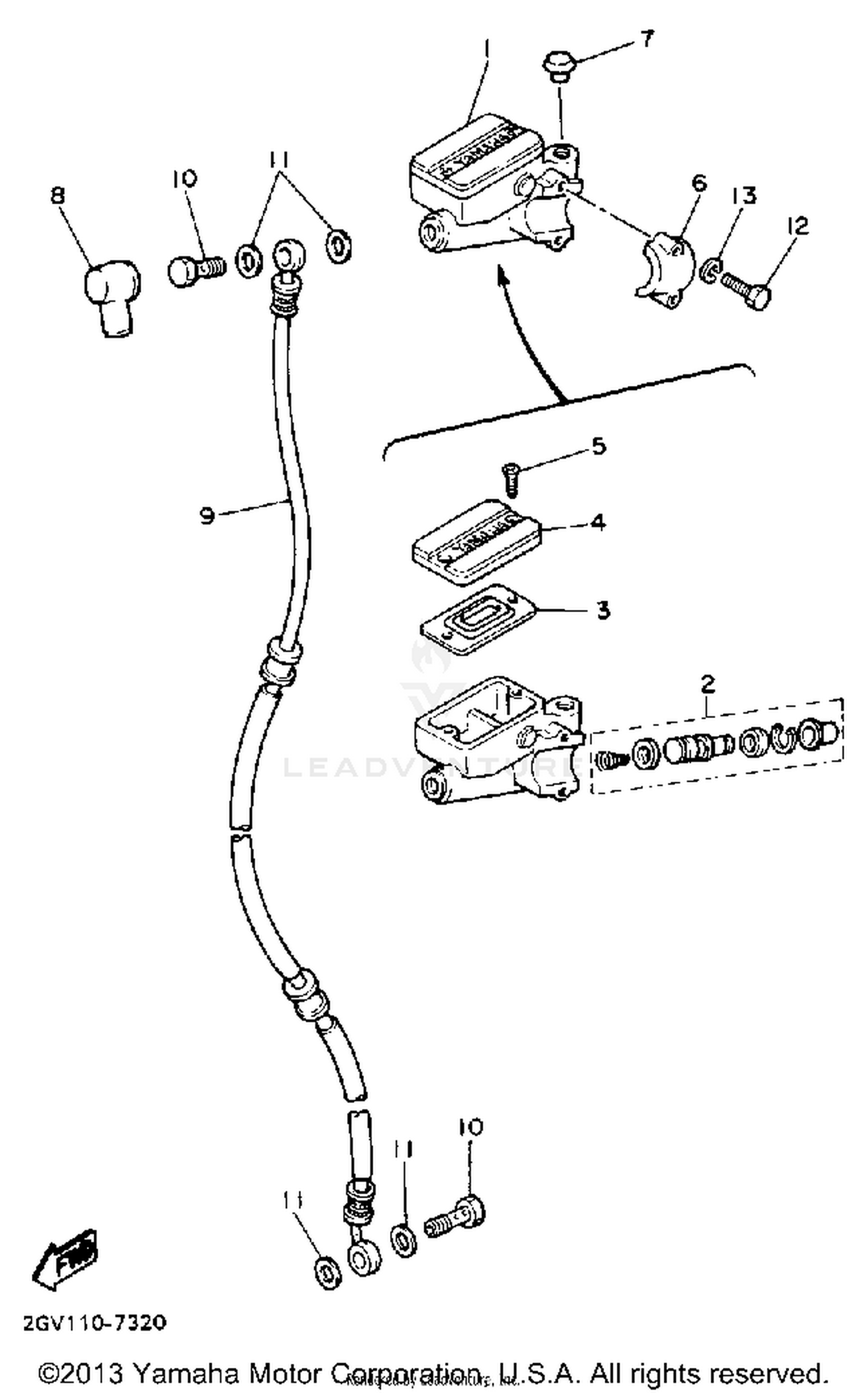 FRONT MASTER CYLINDER
