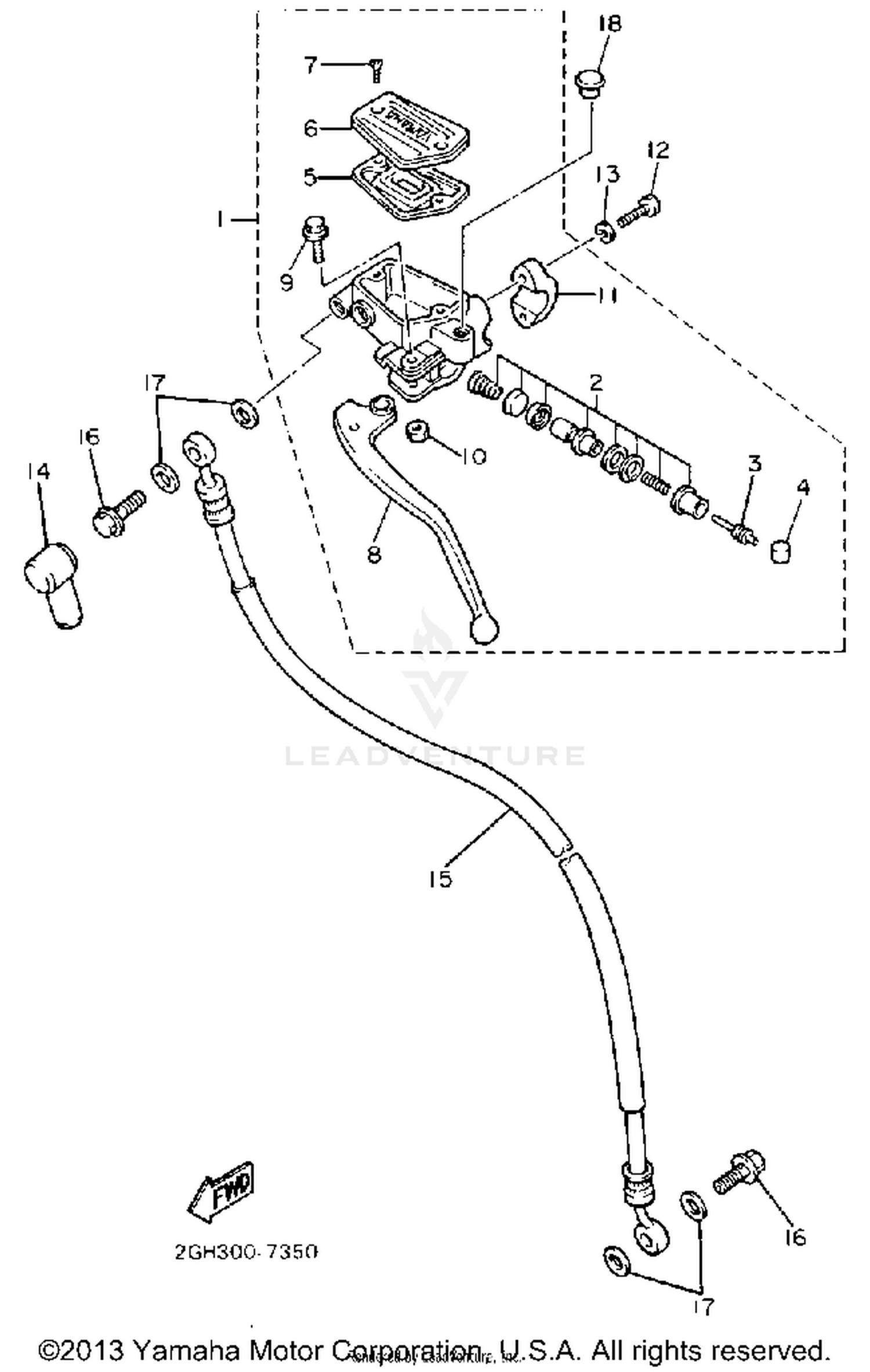 FRONT MASTER CYLINDER 2