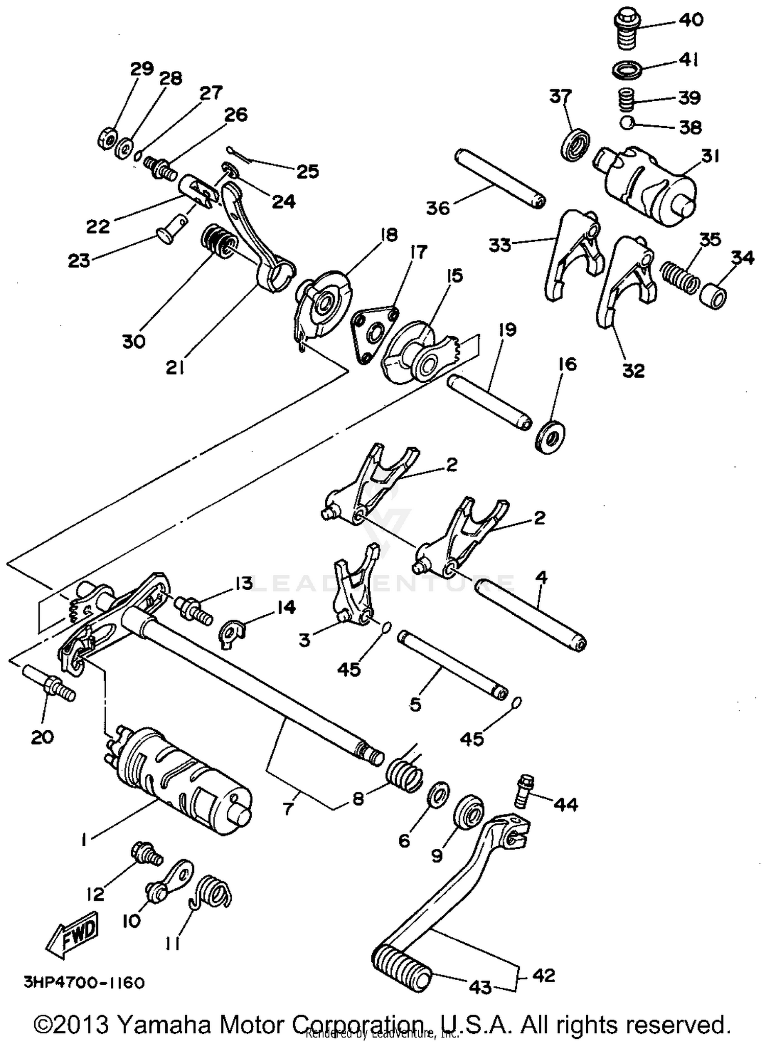SHIFT CAM - SHIFT FORK