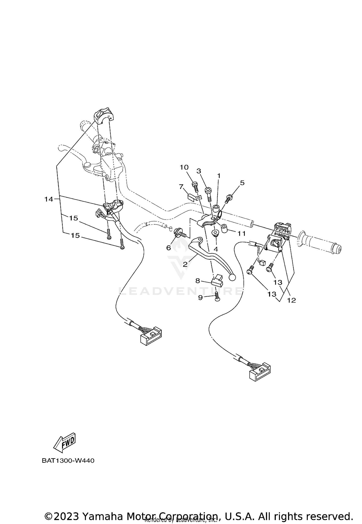 HANDLE SWITCH & LEVER