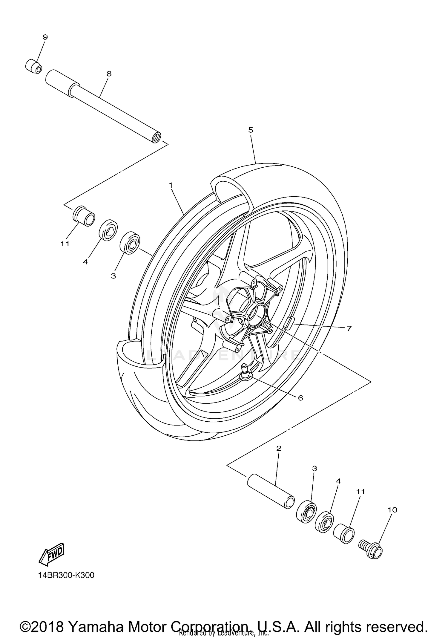 FRONT WHEEL