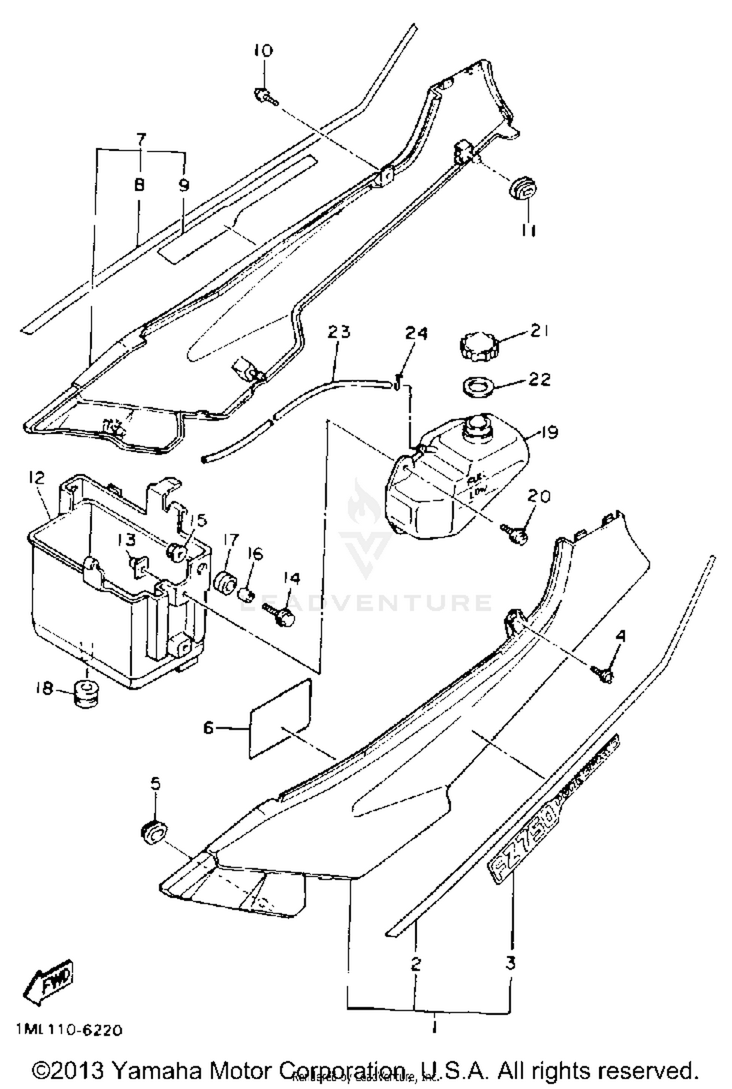 SIDE COVER NON CALIFORNIA MODEL
