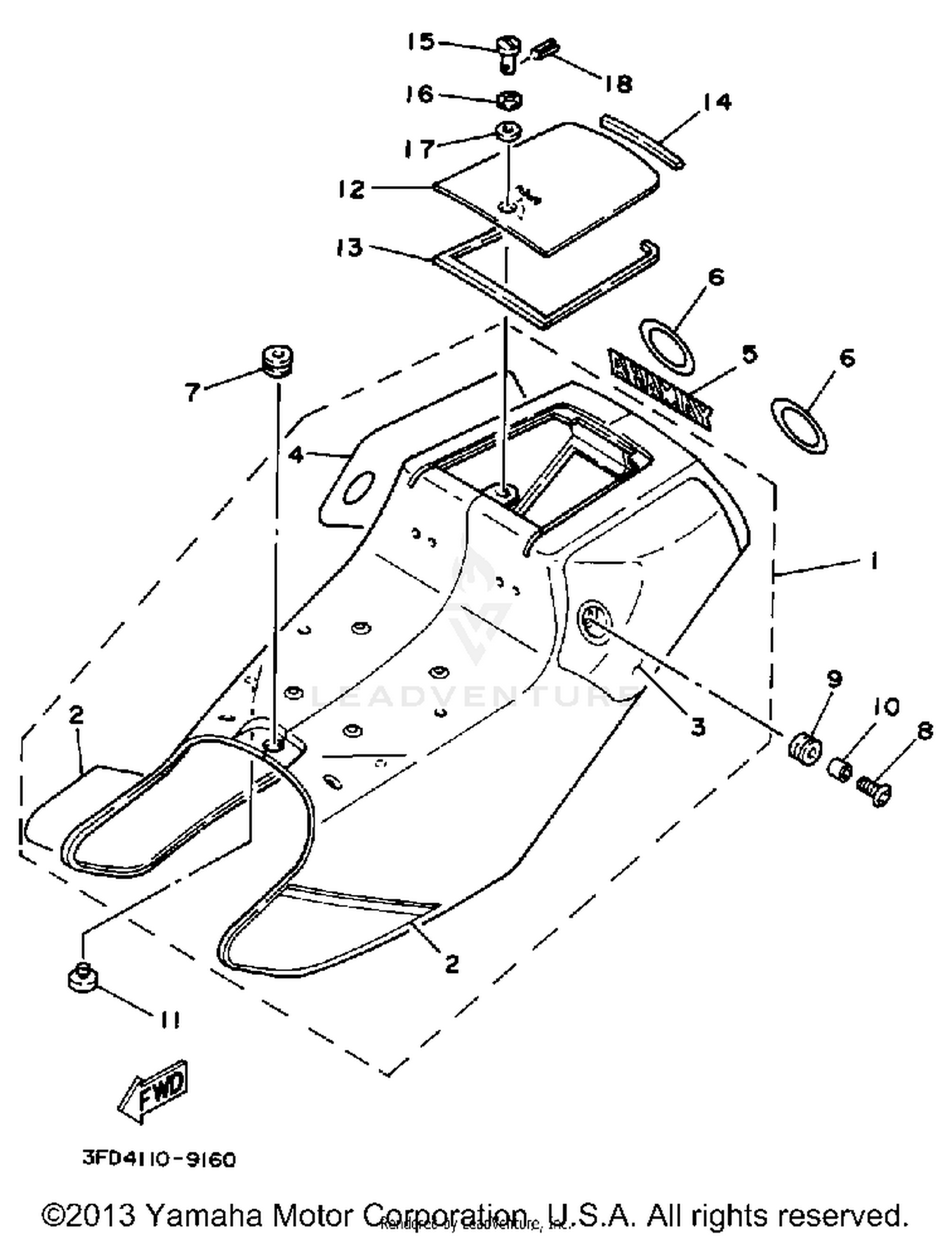 SIDE COVER (2RR-036101-SEE NOTE)
