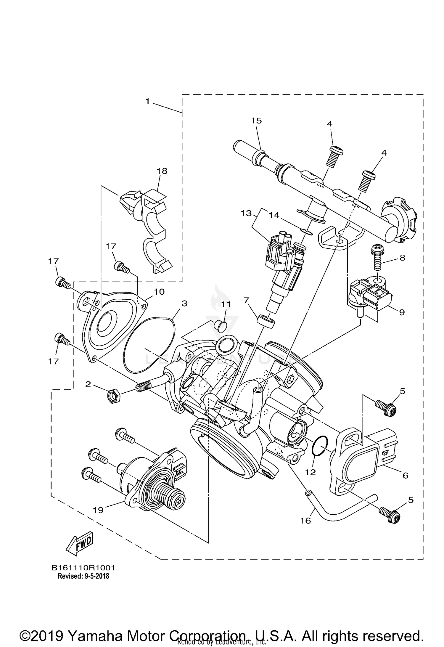 THROTTLE BODY ASSY 1