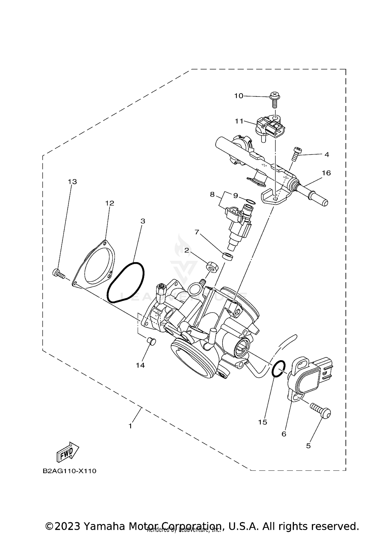 THROTTLE BODY ASSY 1