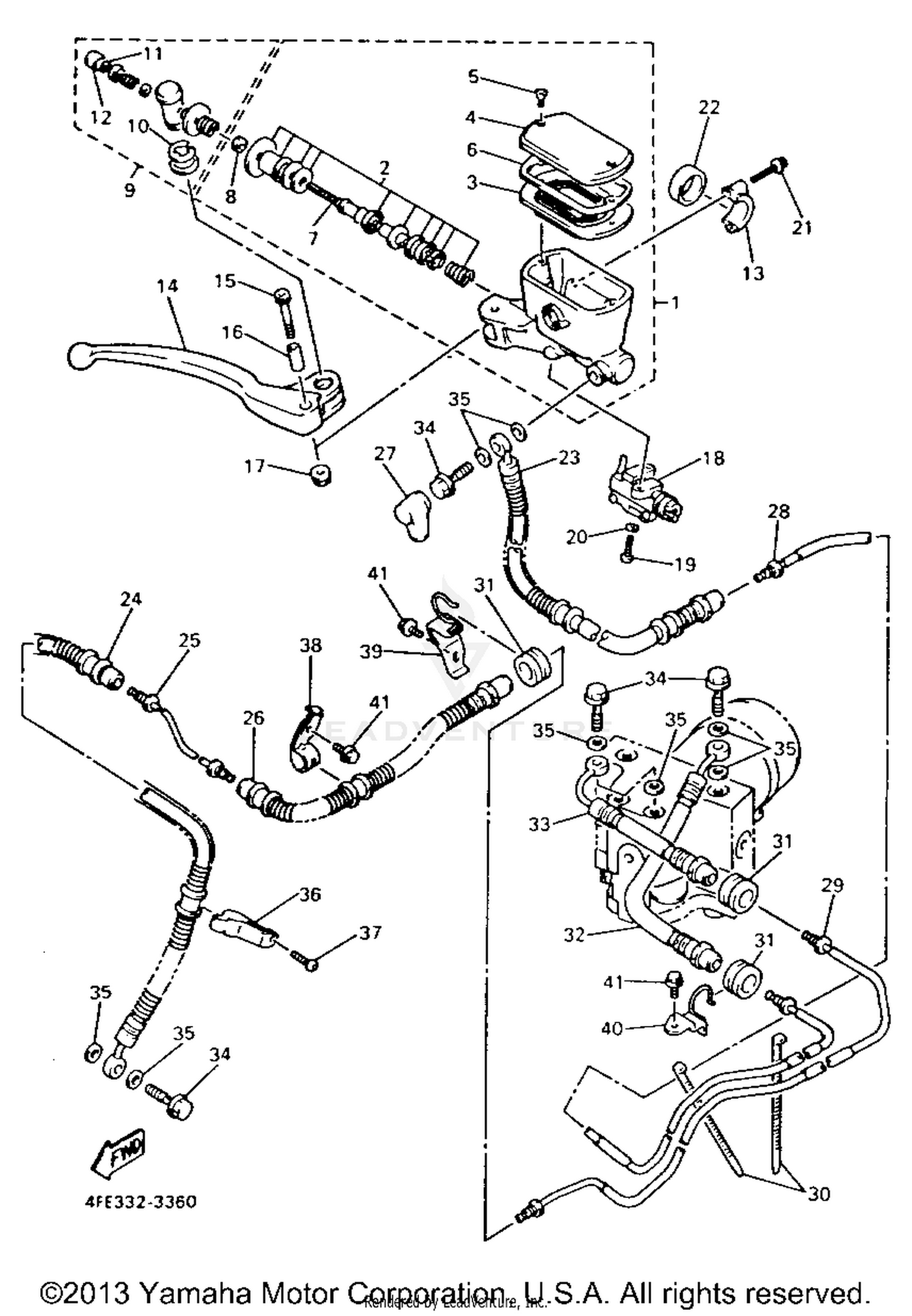 FRONT MASTER CYLINDER