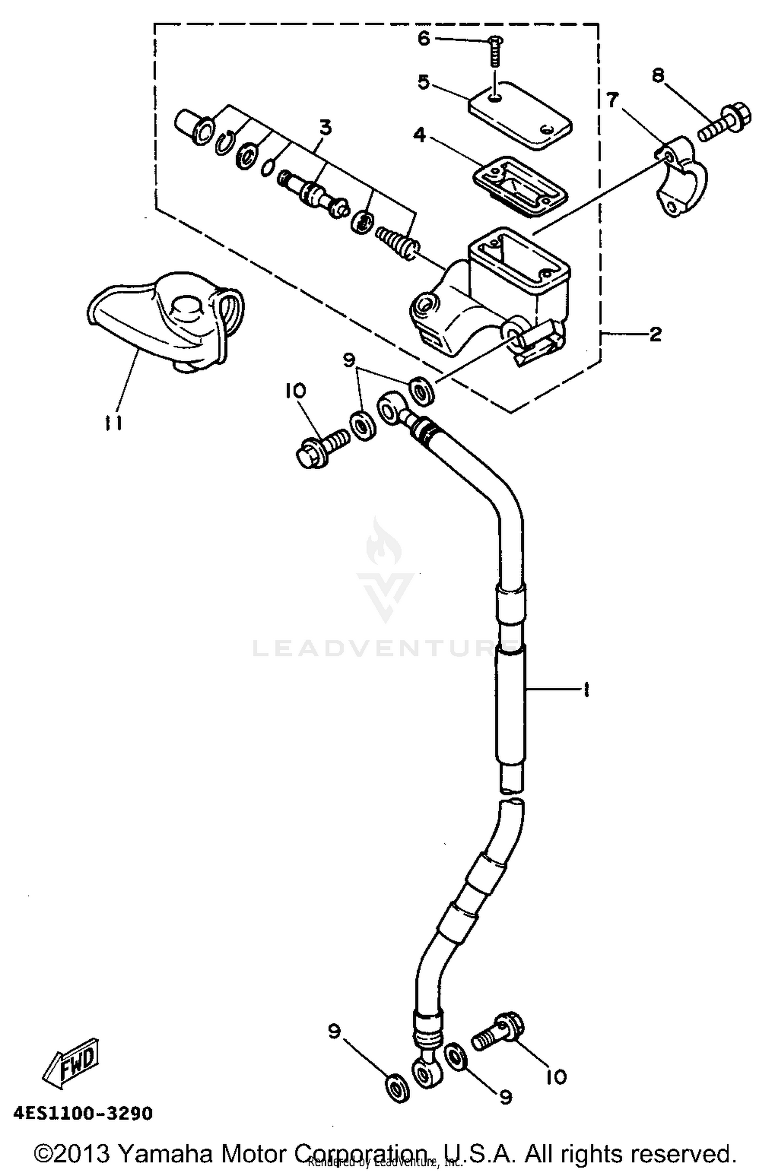 FRONT MASTER CYLINDER