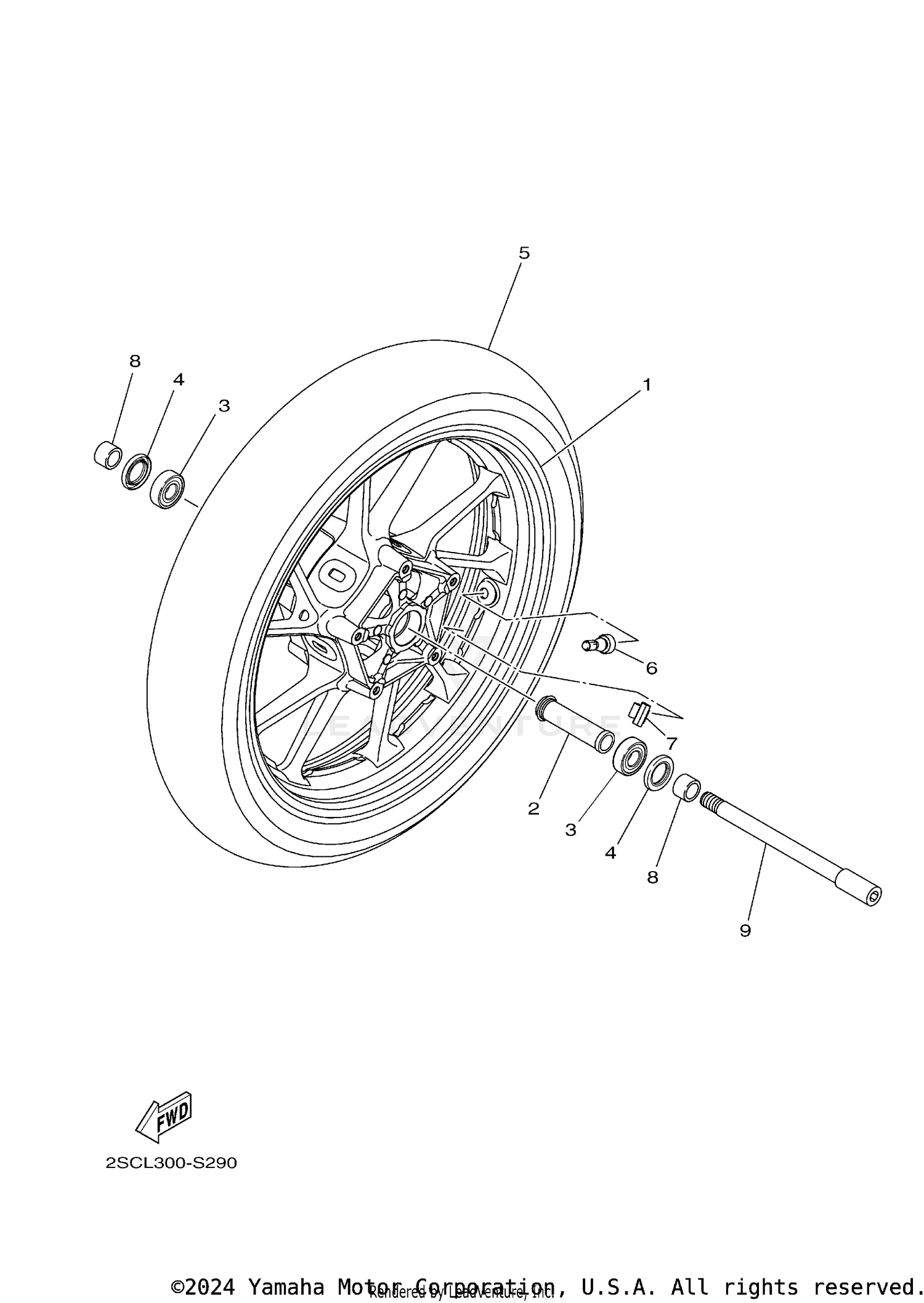 FRONT WHEEL