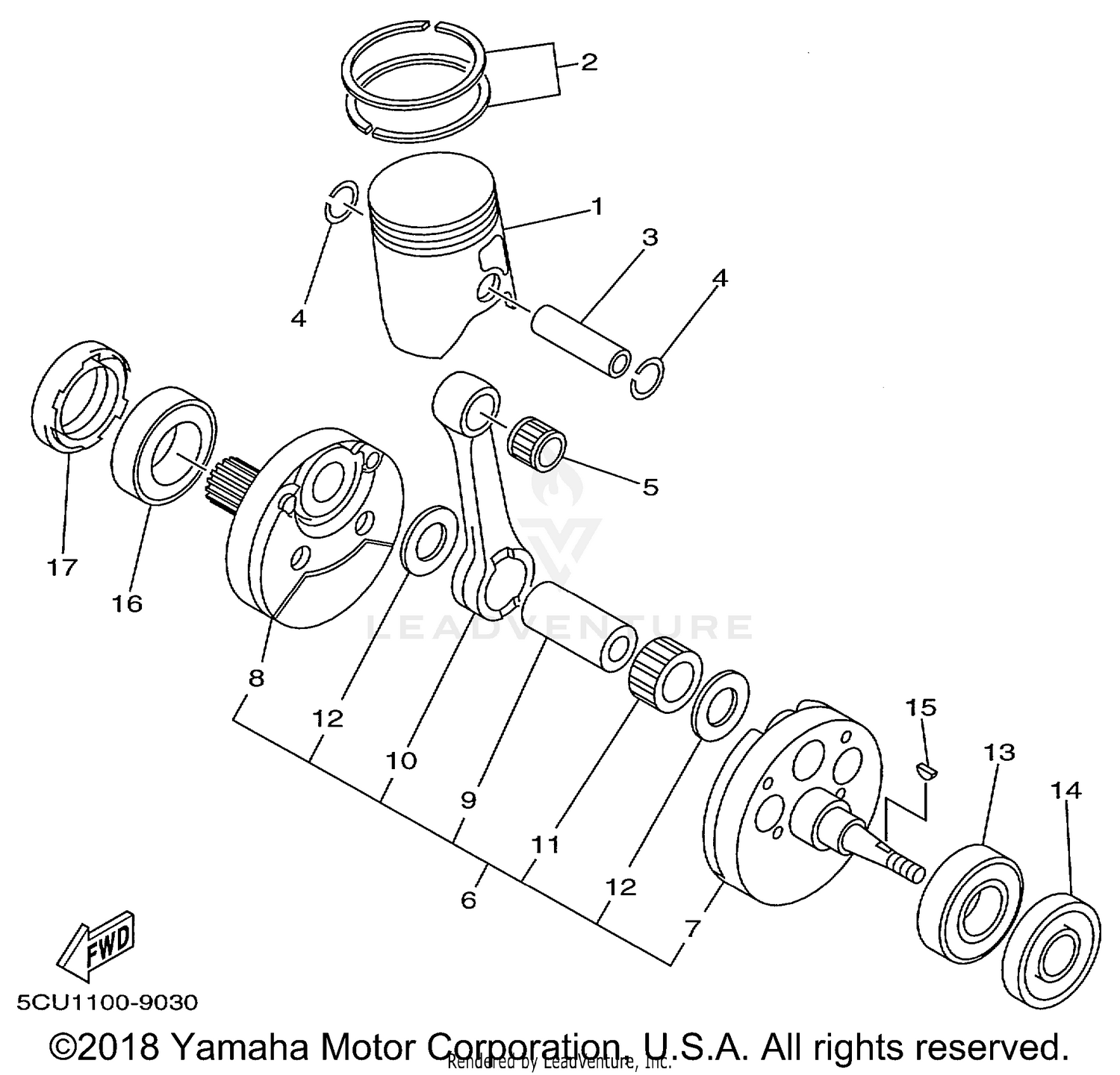 CRANKSHAFT PISTON