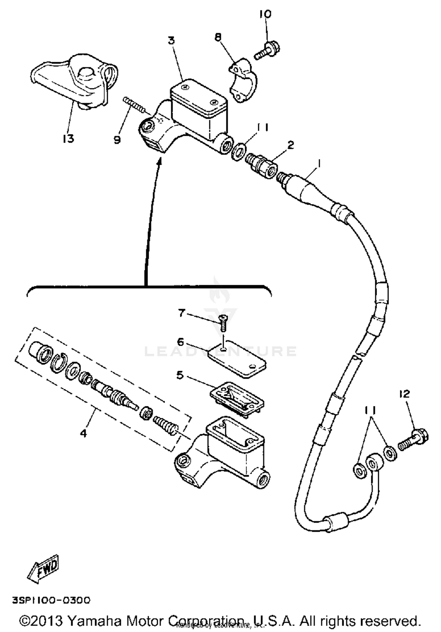 FRONT MASTER CYLINDER