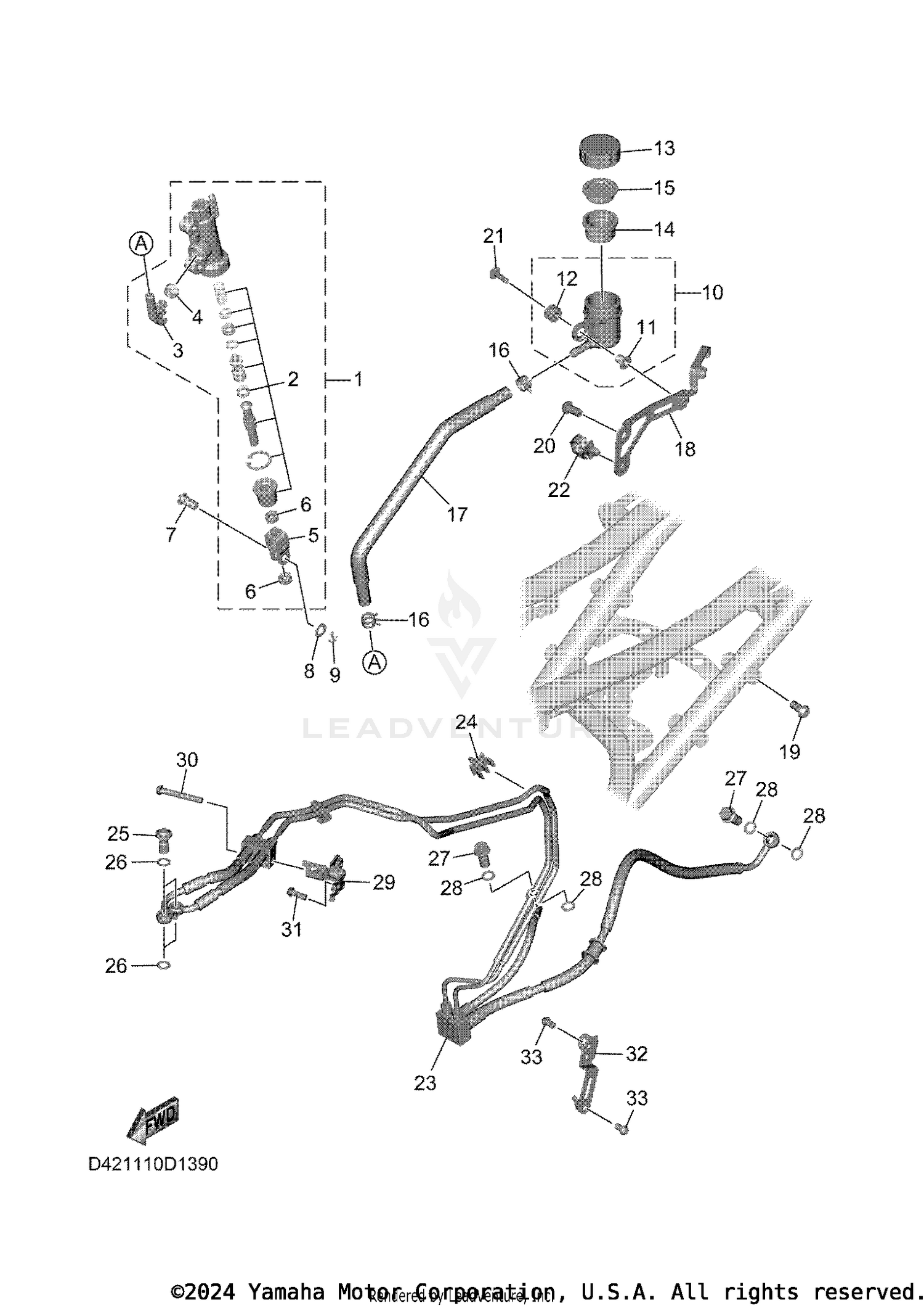 REAR MASTER CYLINDER