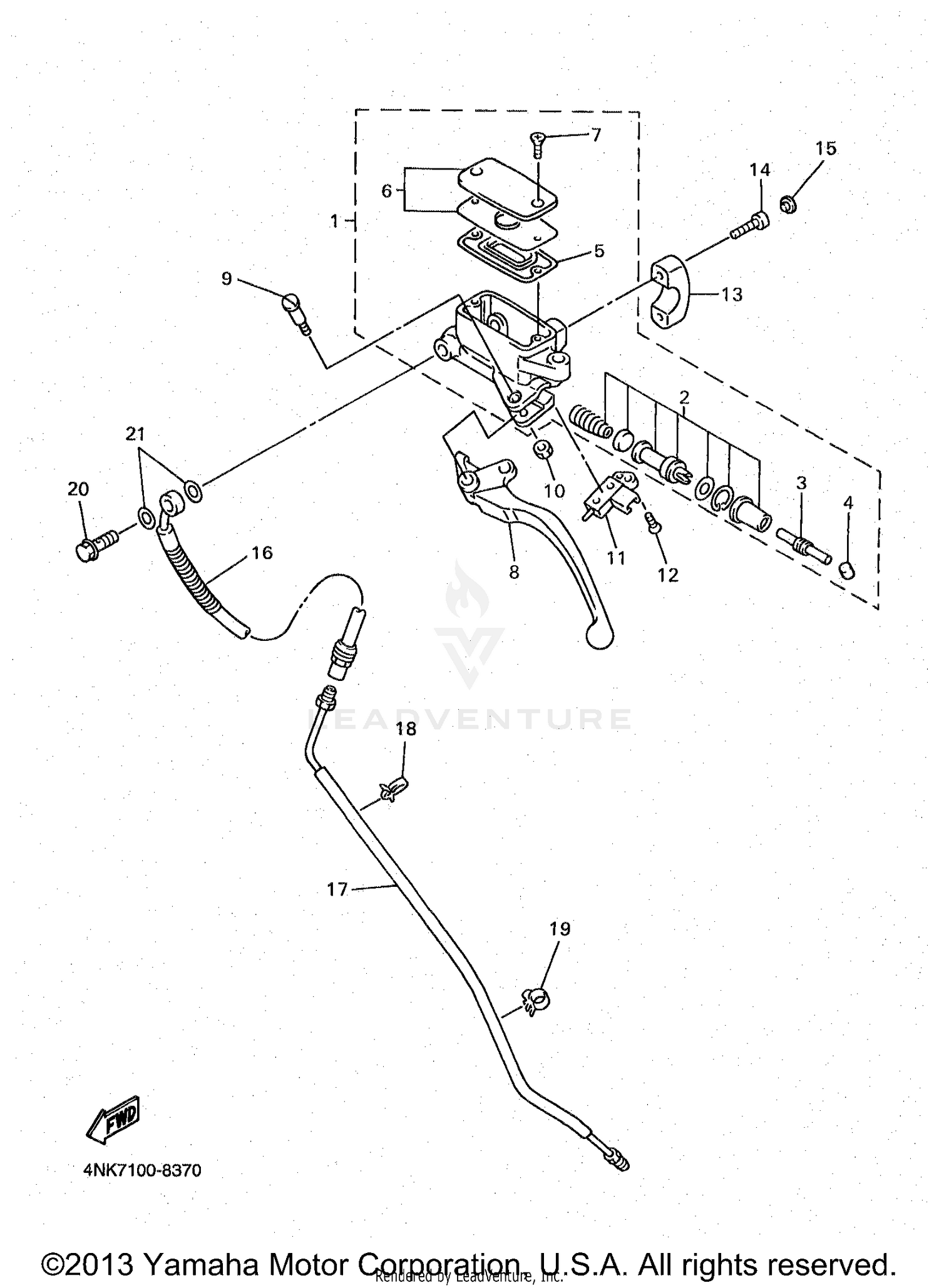 FRONT MASTER CYLINDER 2