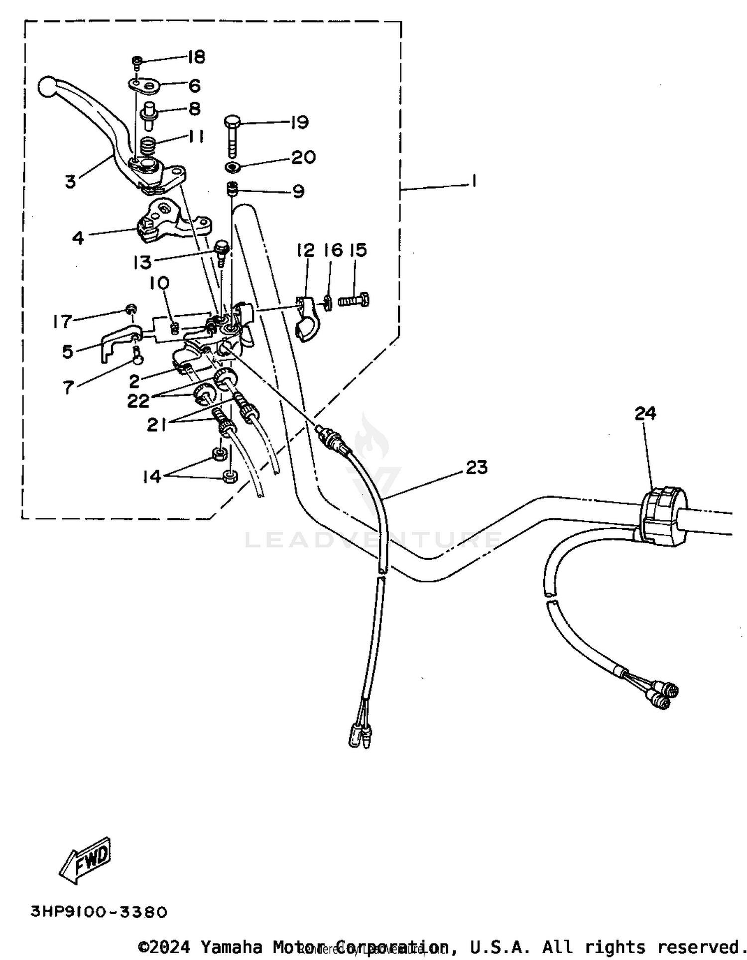 HANDLE SWITCH - LEVER