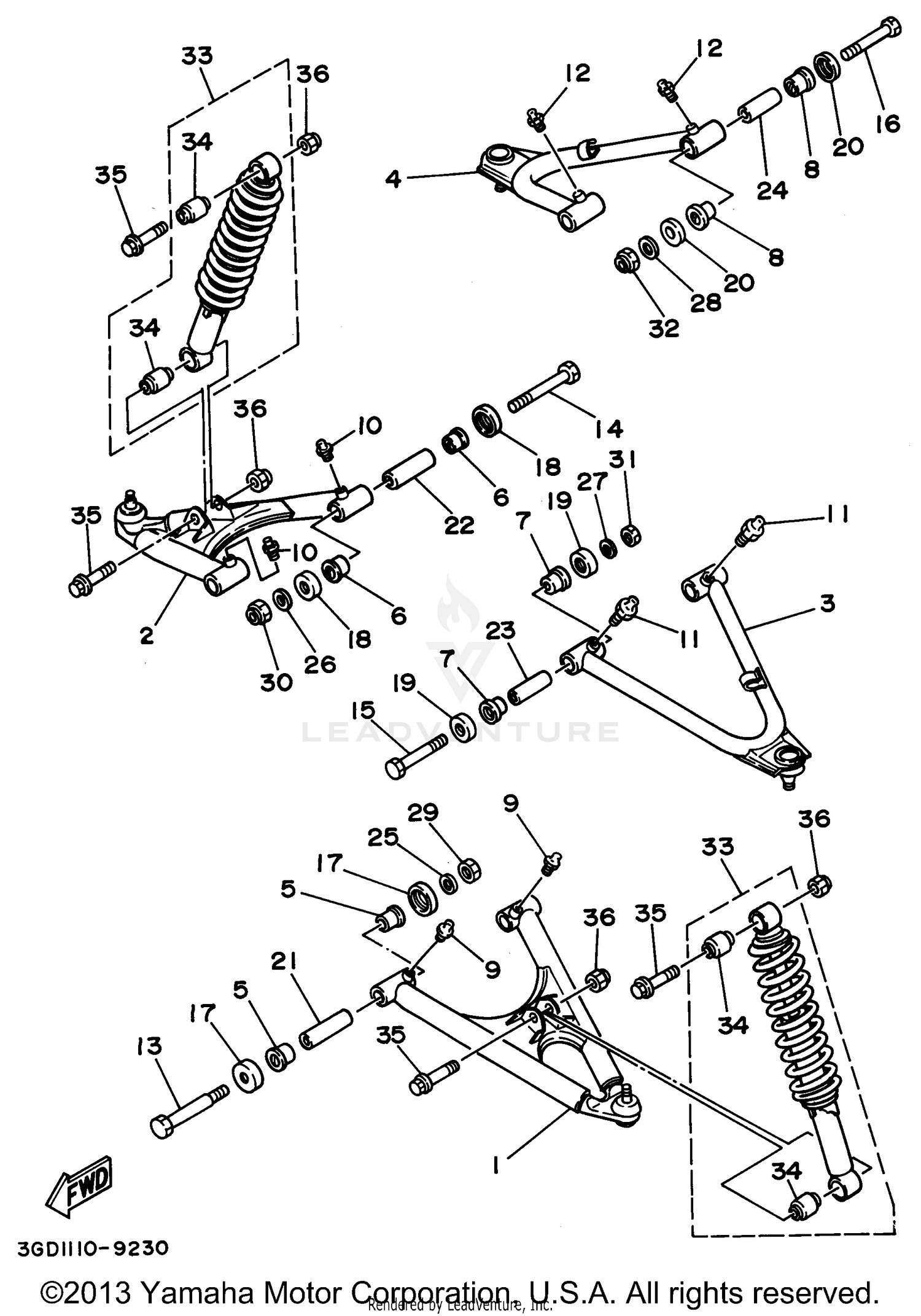 FRONT SUSPENSION - WHEEL