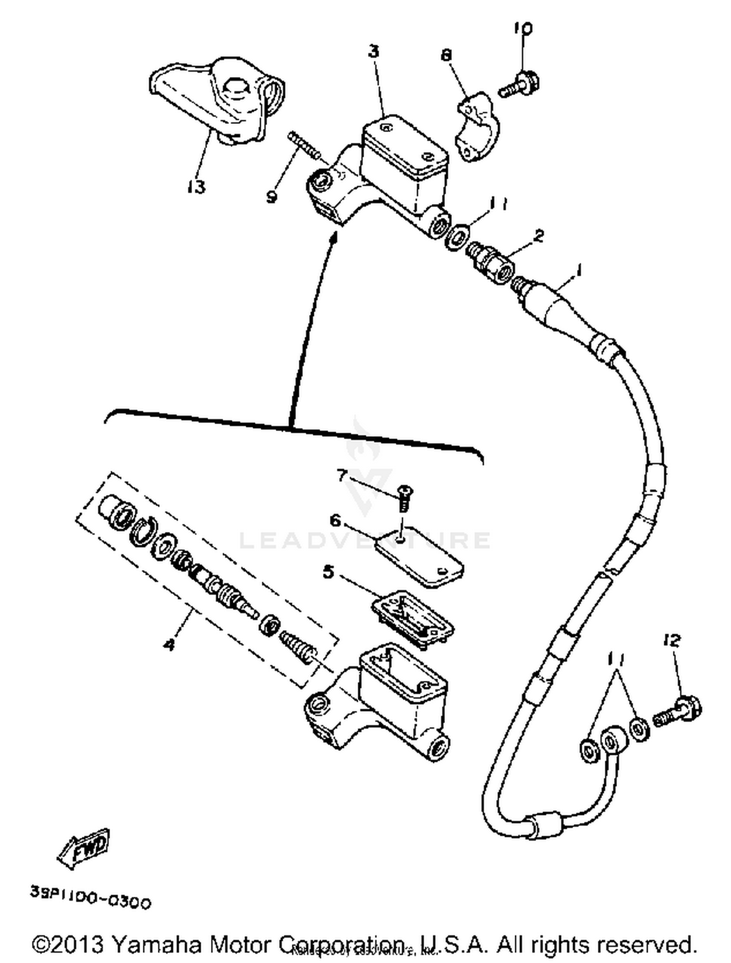 FRONT MASTER CYLINDER