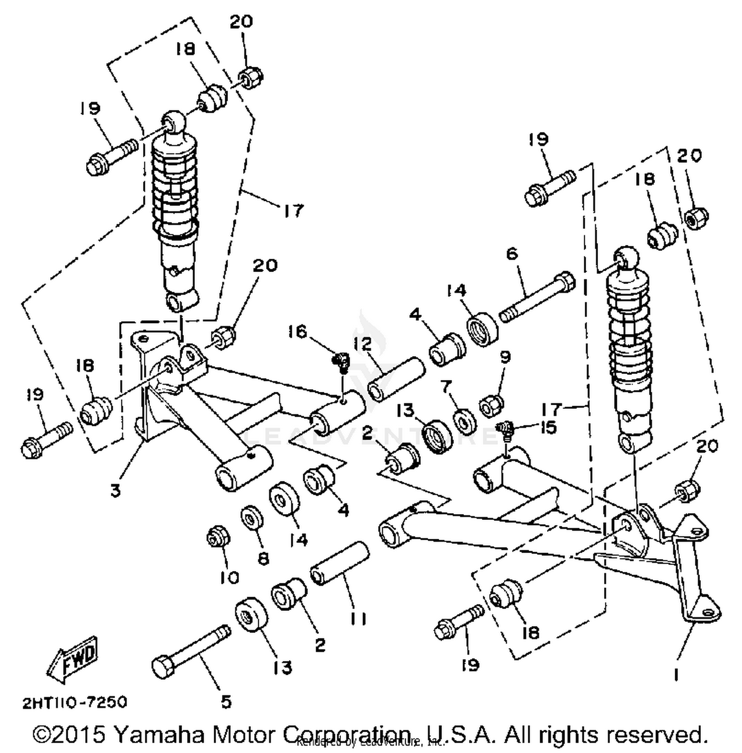 FRONT SUSPENSION WHEEL