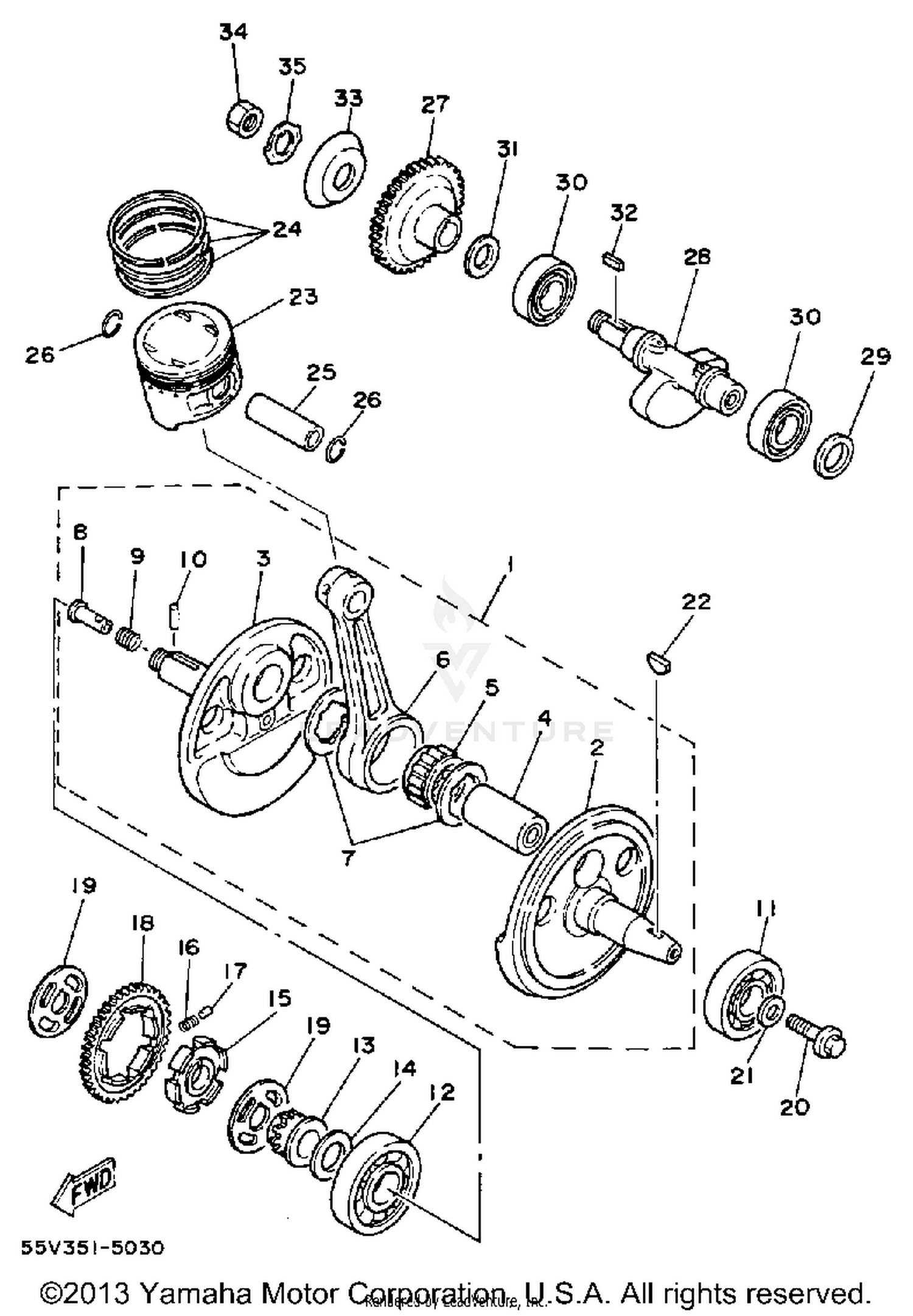 CRANKSHAFT - PISTON