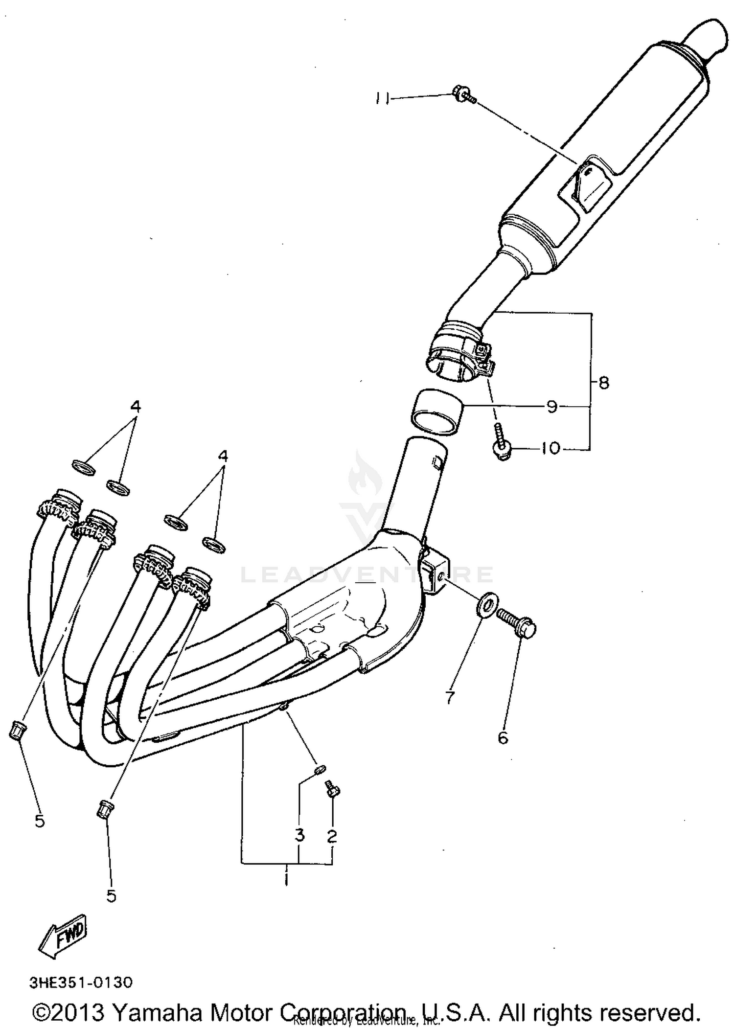 EXHAUST NONCALIFORNIA