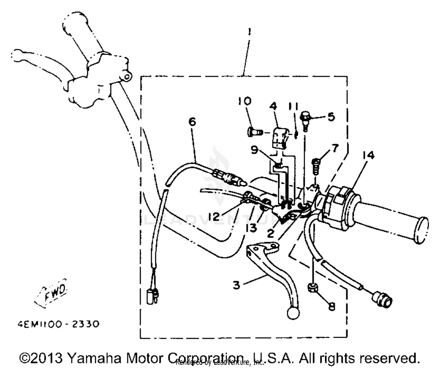 HANDLE SWITCH - LEVER