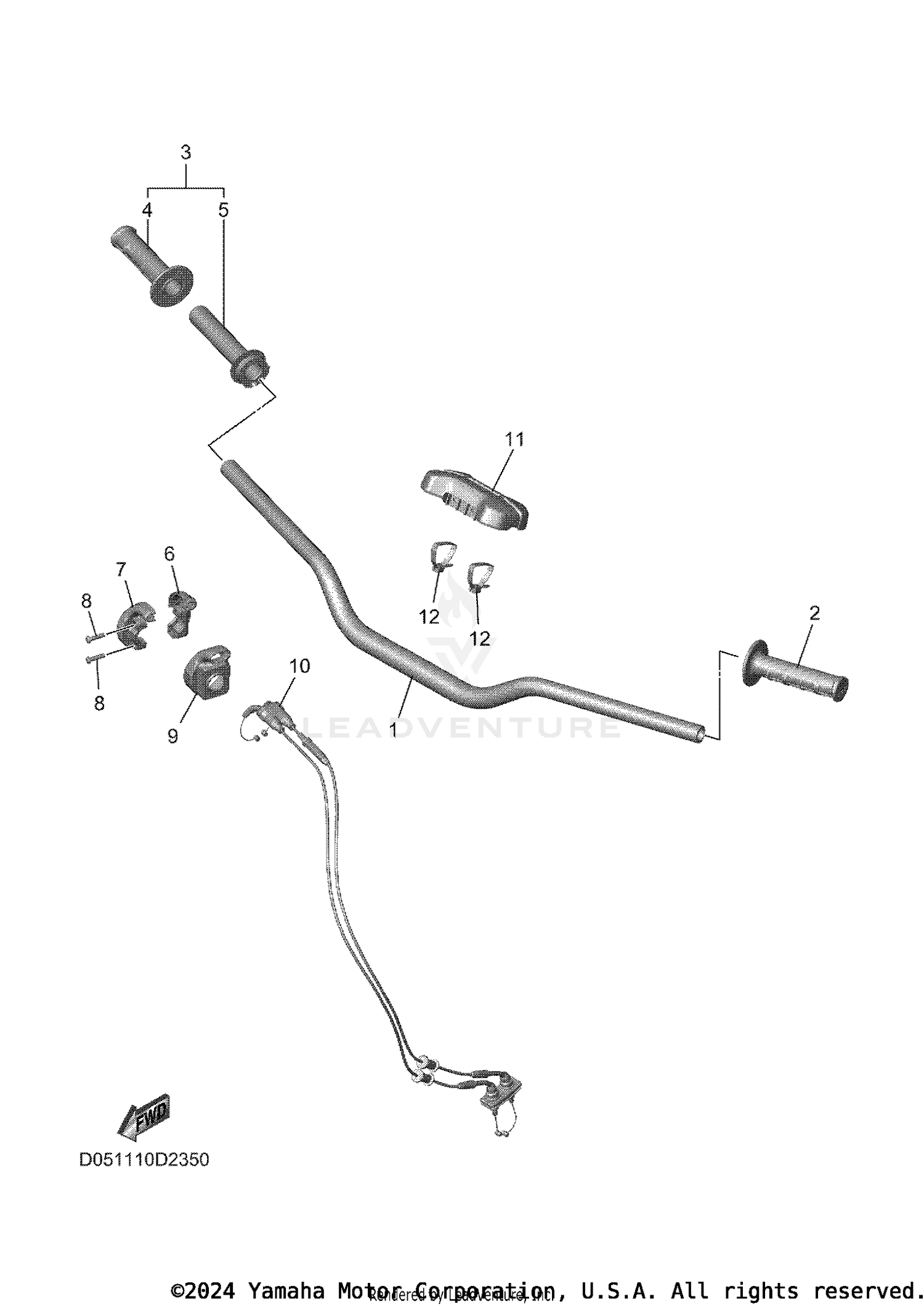 STEERING HANDLE & CABLE