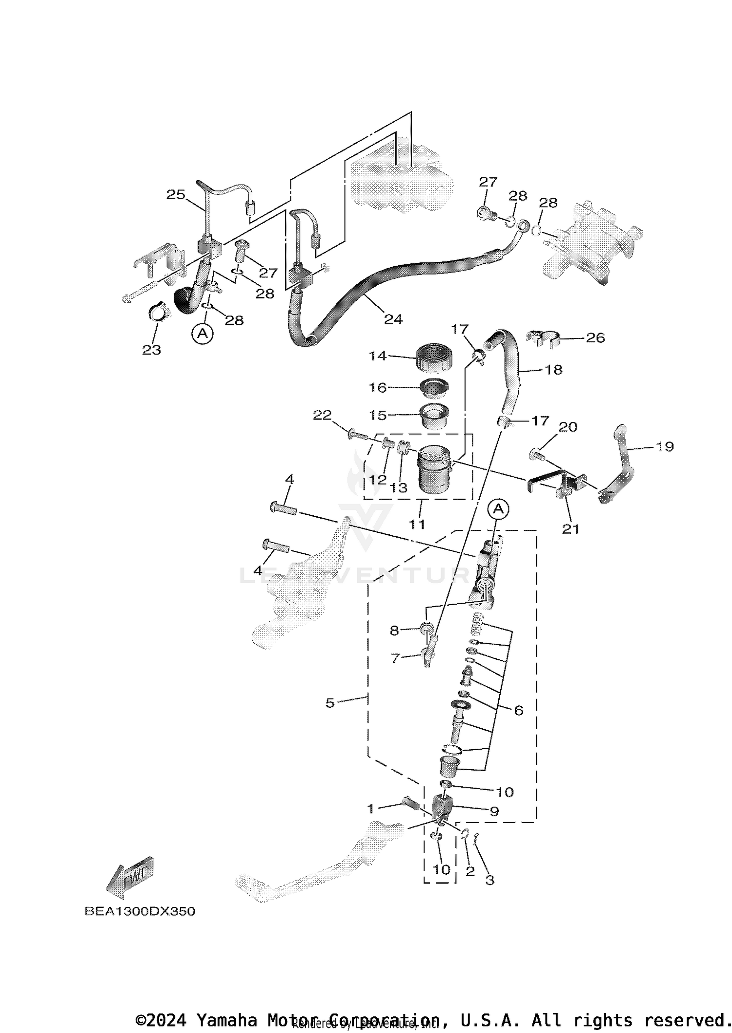 REAR MASTER CYLINDER