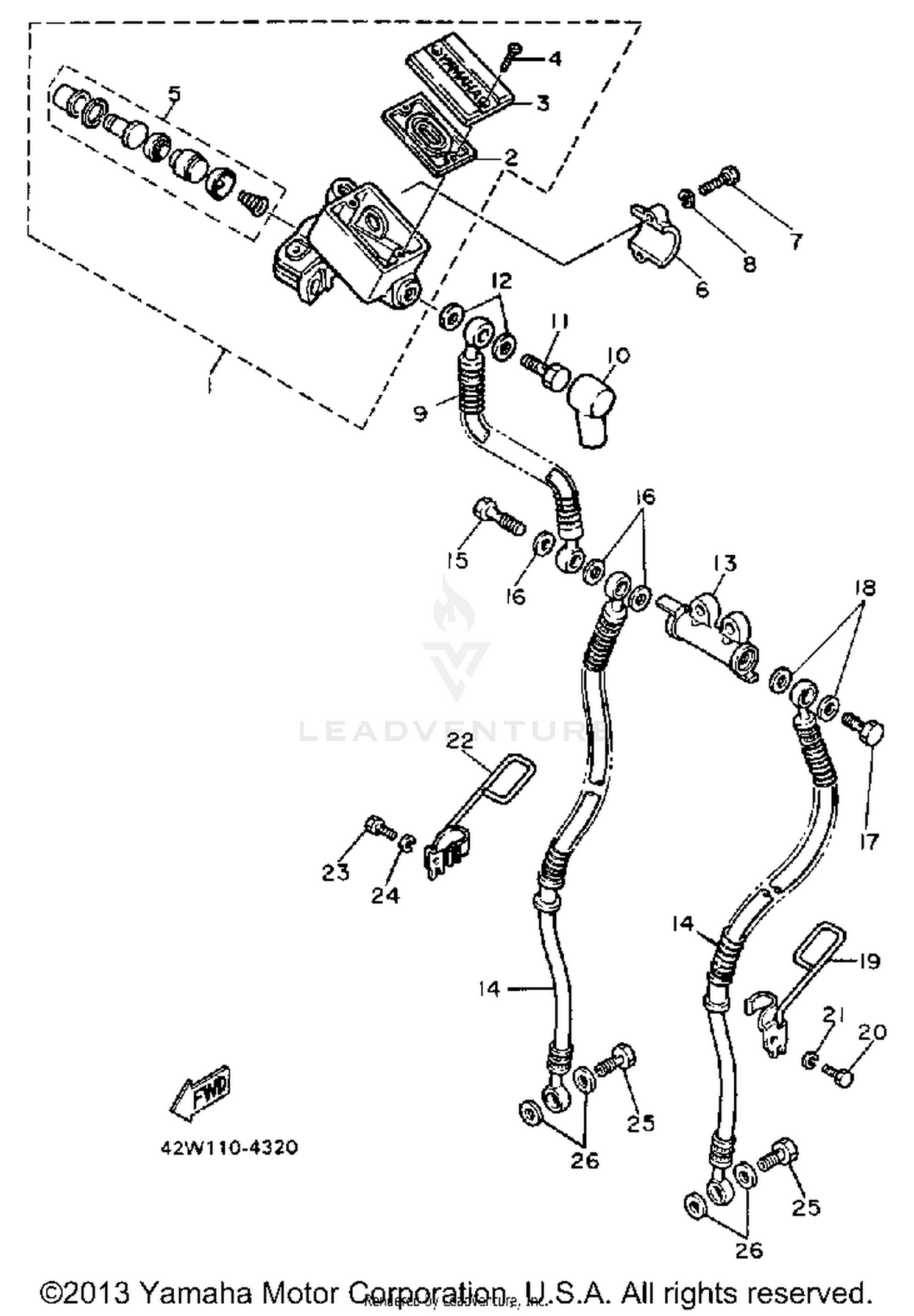 FRONT MASTER CYLINDER