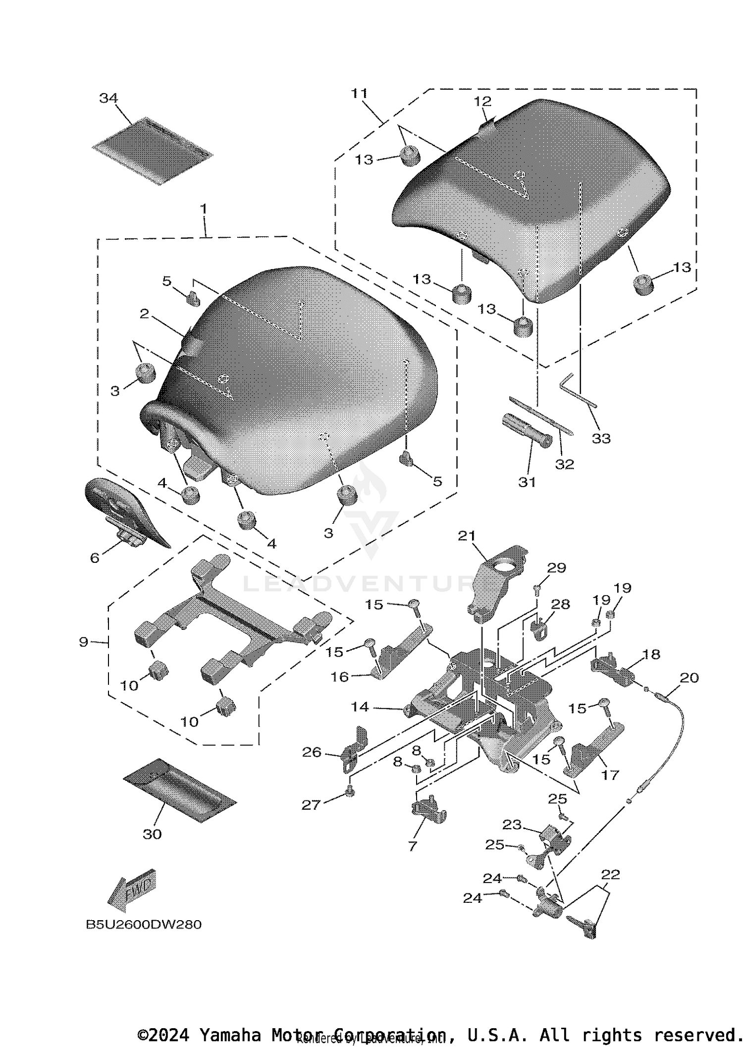 Yamaha OEM Street Bike Parts - Yamaha Factory Parts | MotoSport