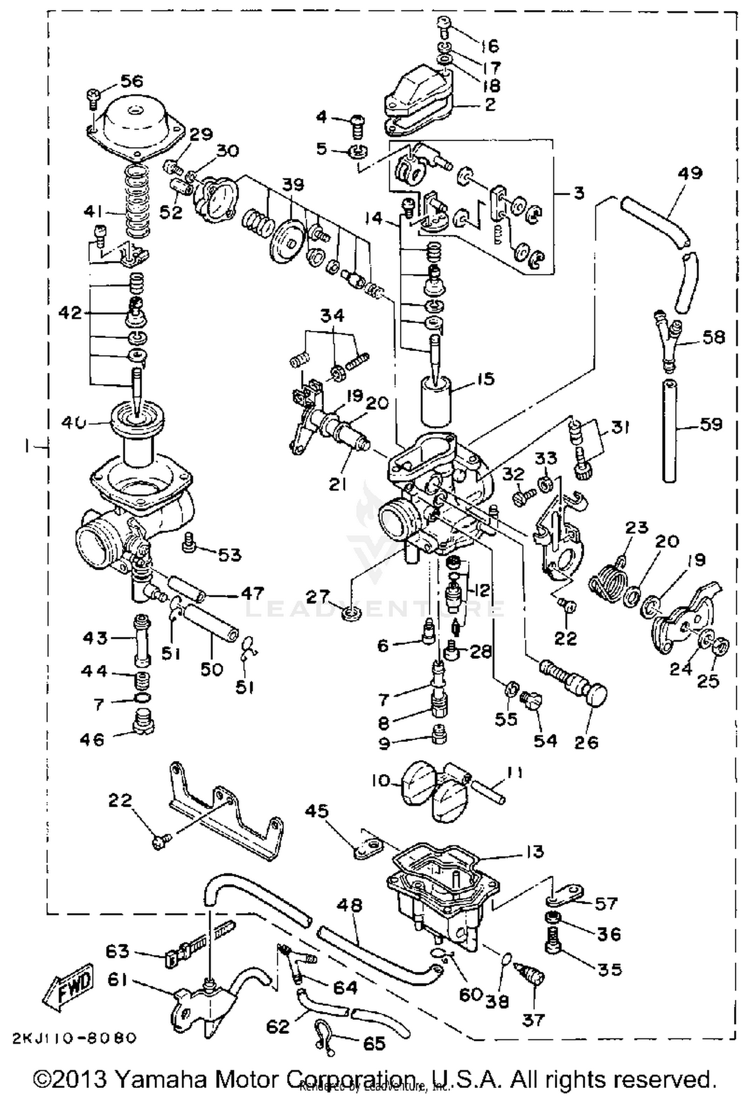 CARBURETOR (CALIFORNIA MODEL ONLY)