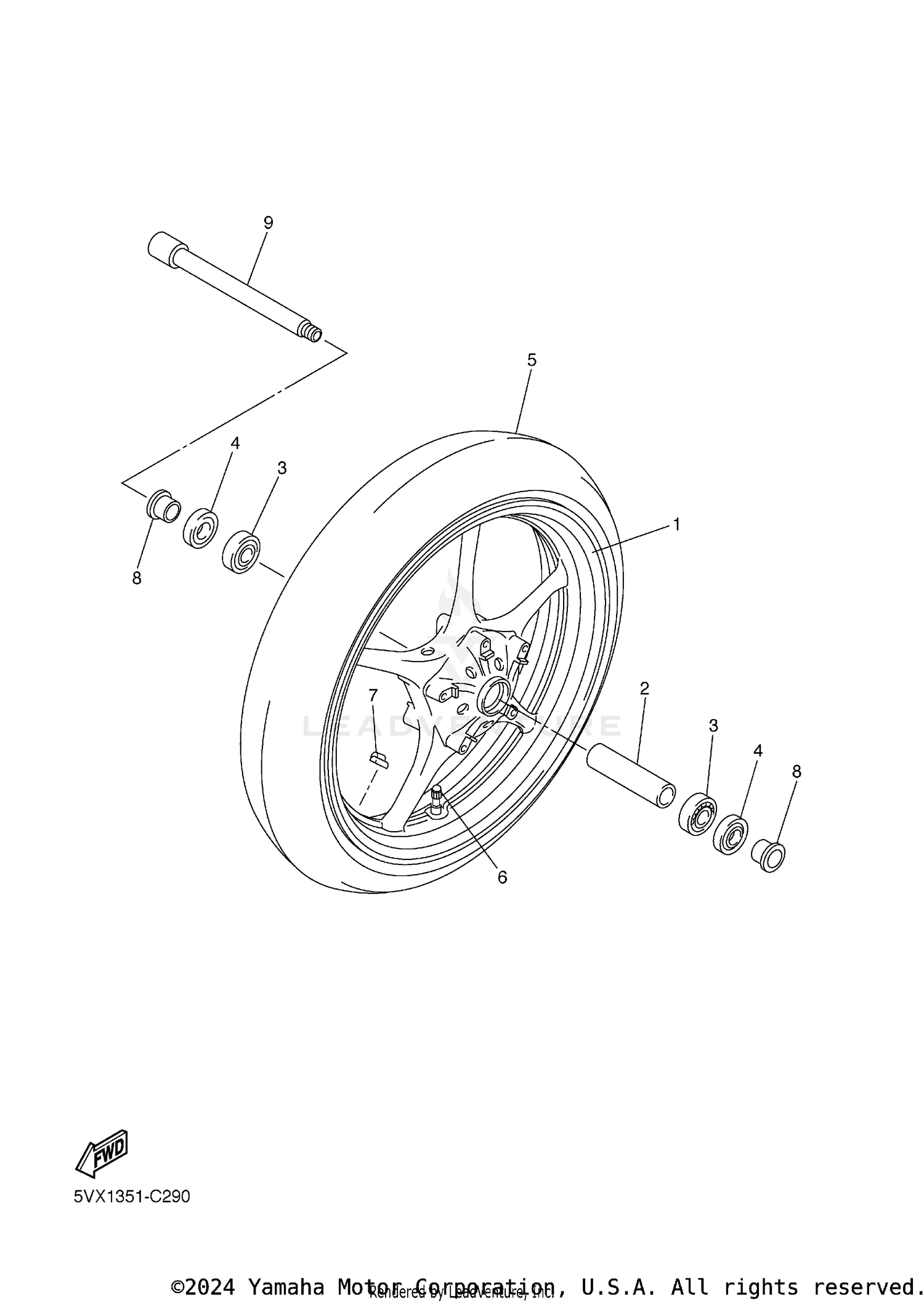 FRONT WHEEL