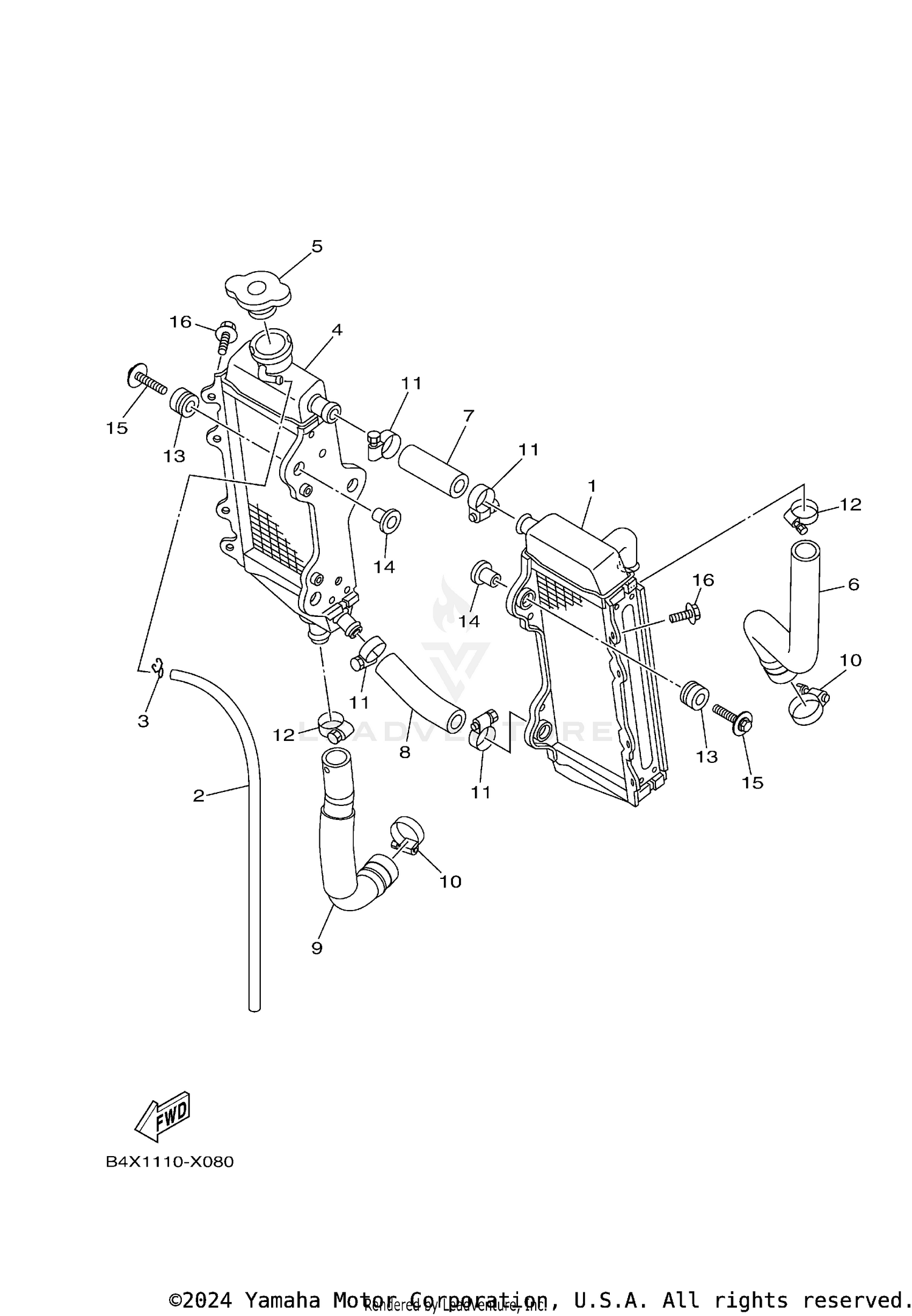 RADIATOR & HOSE
