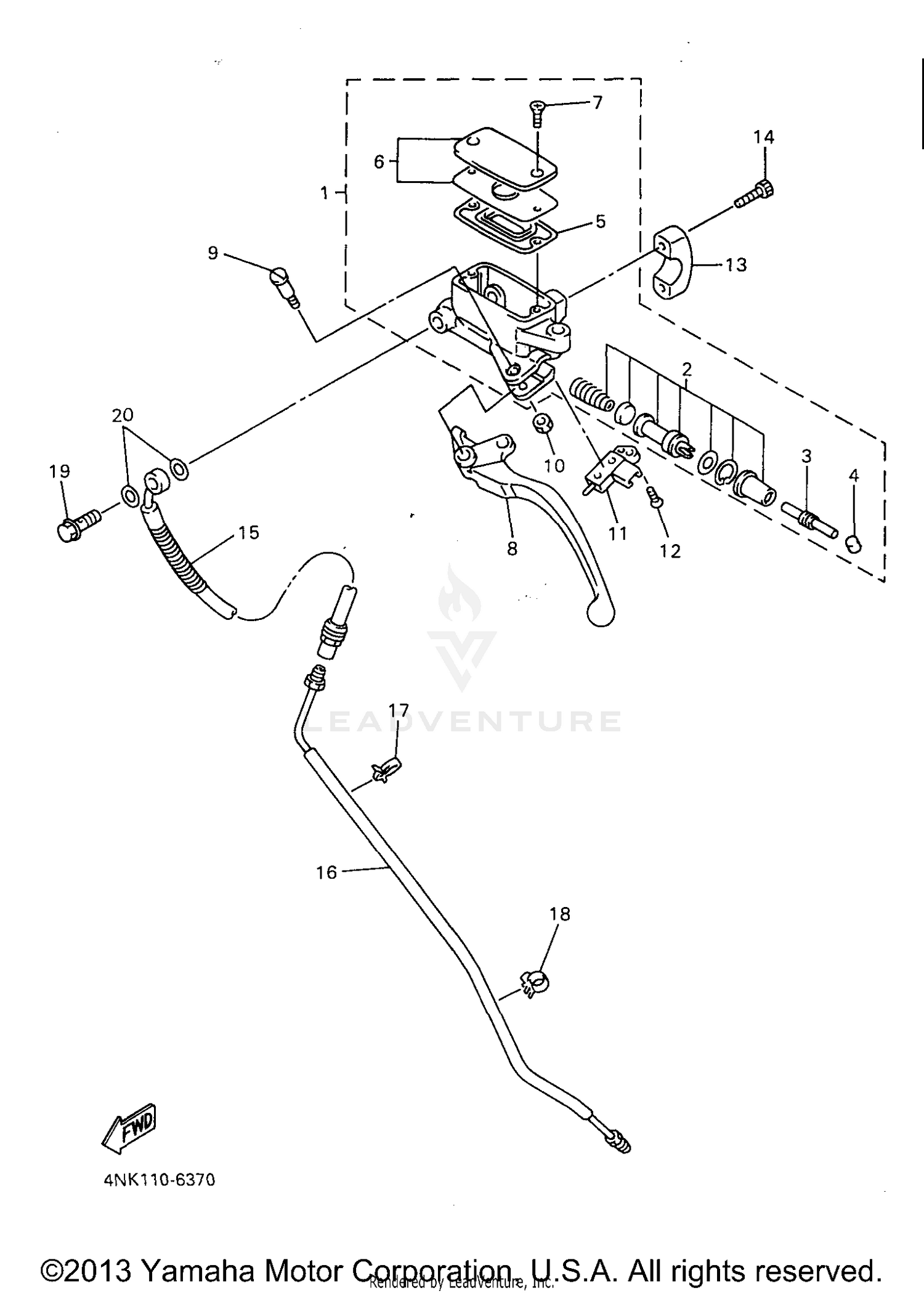 FRONT MASTER CYLINDER 2