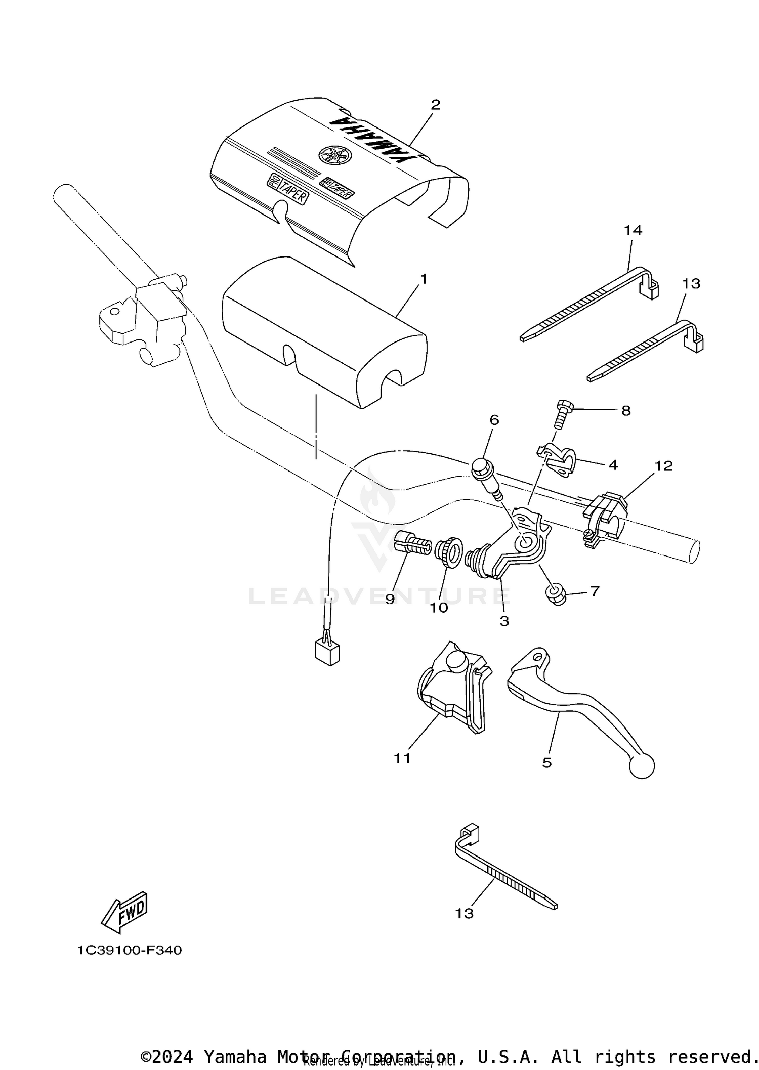 HANDLE SWITCH LEVER