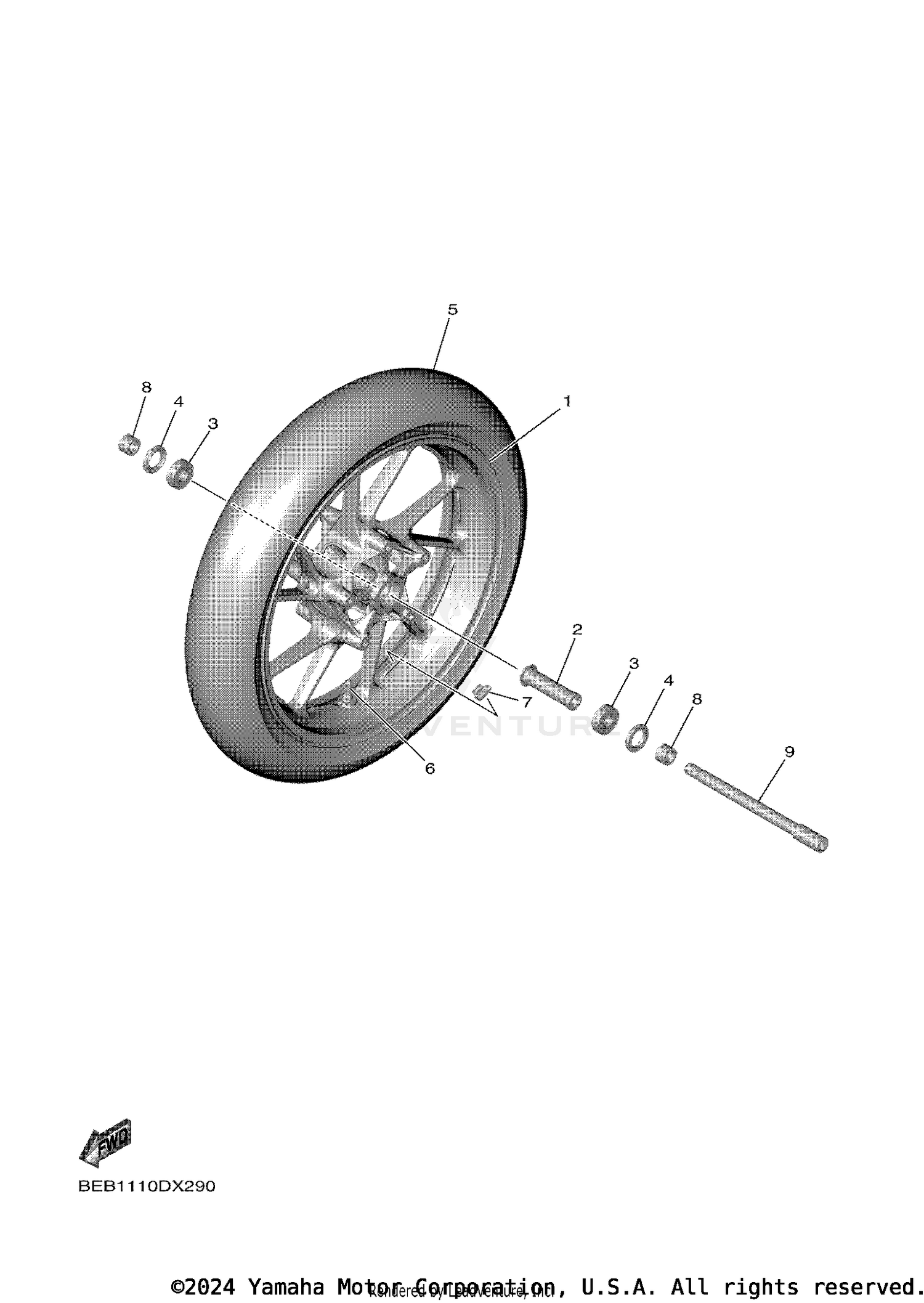 FRONT WHEEL
