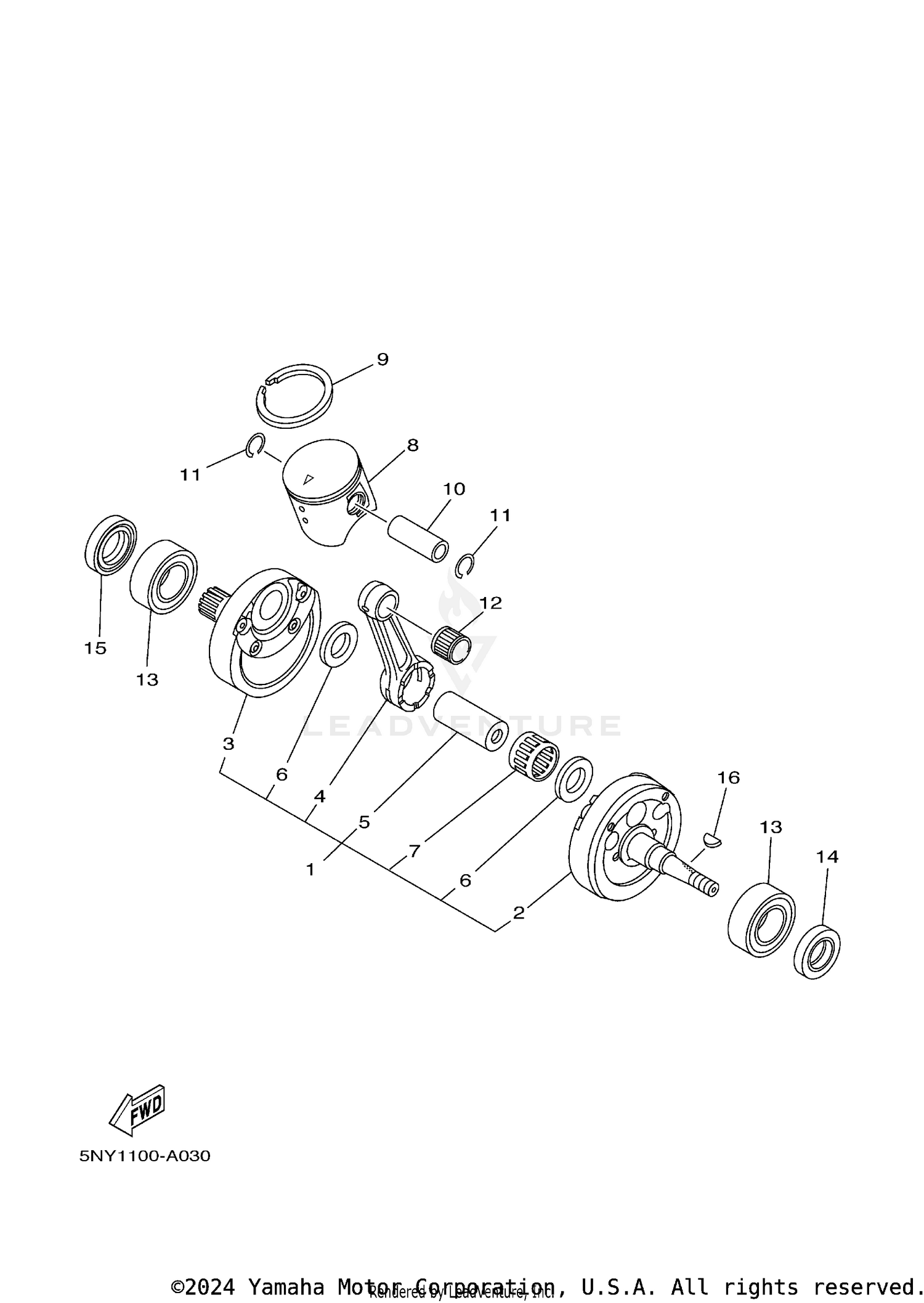 CRANKSHAFT PISTON