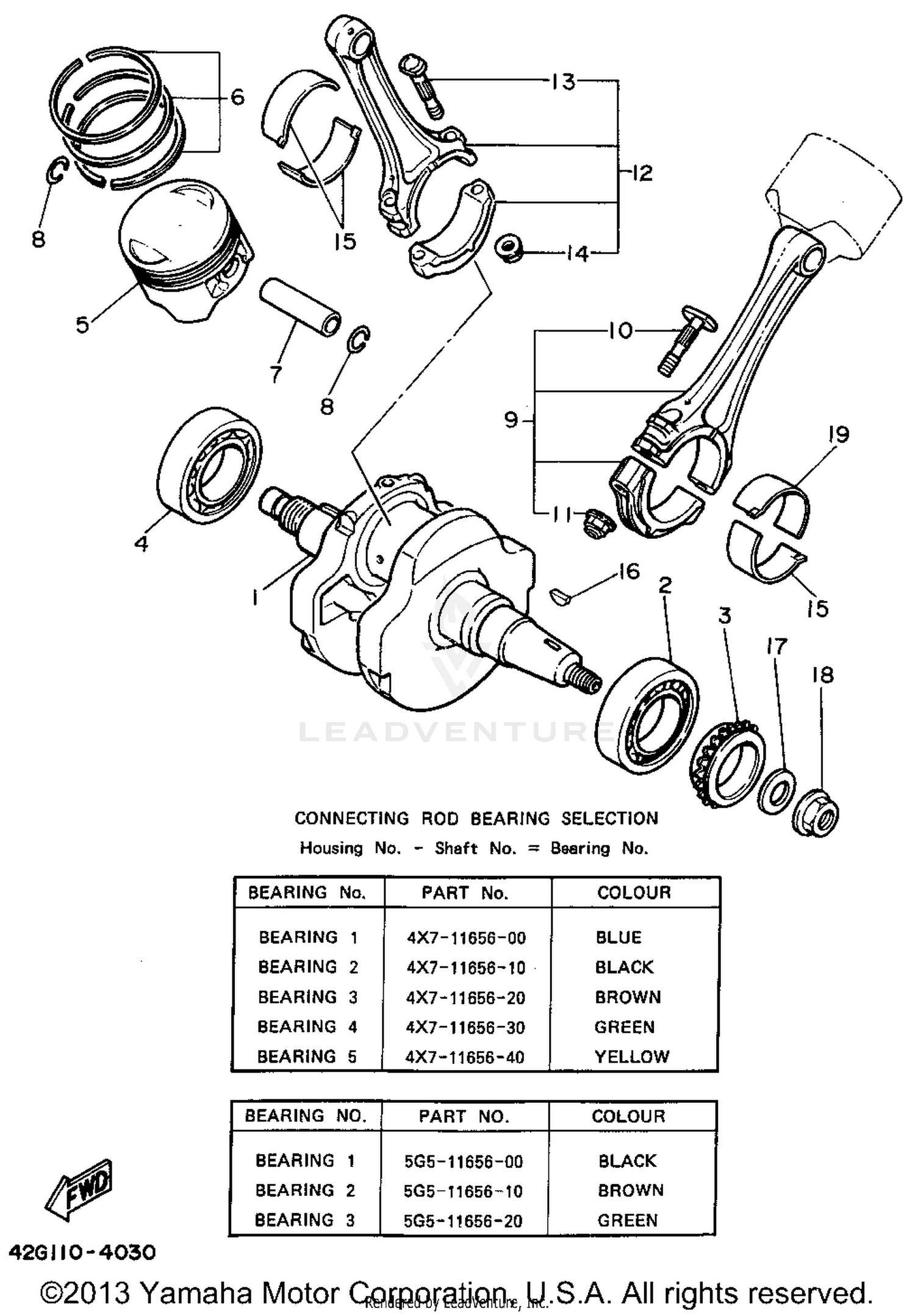 CRANKSHAFT PISTON