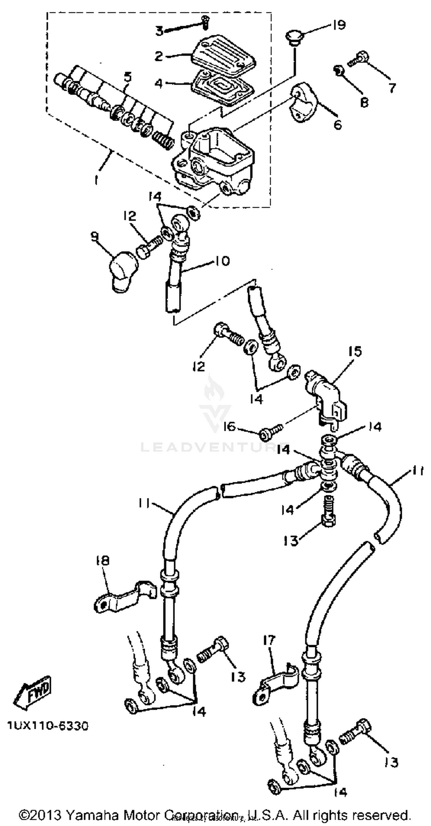 FRONT MASTER CYLINDER