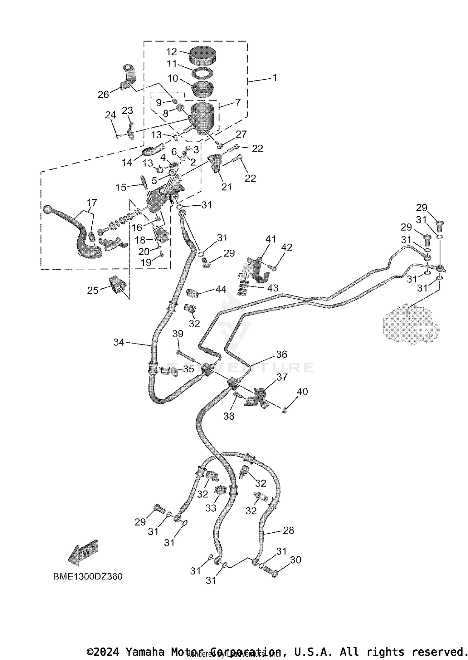 FRONT MASTER CYLINDER
