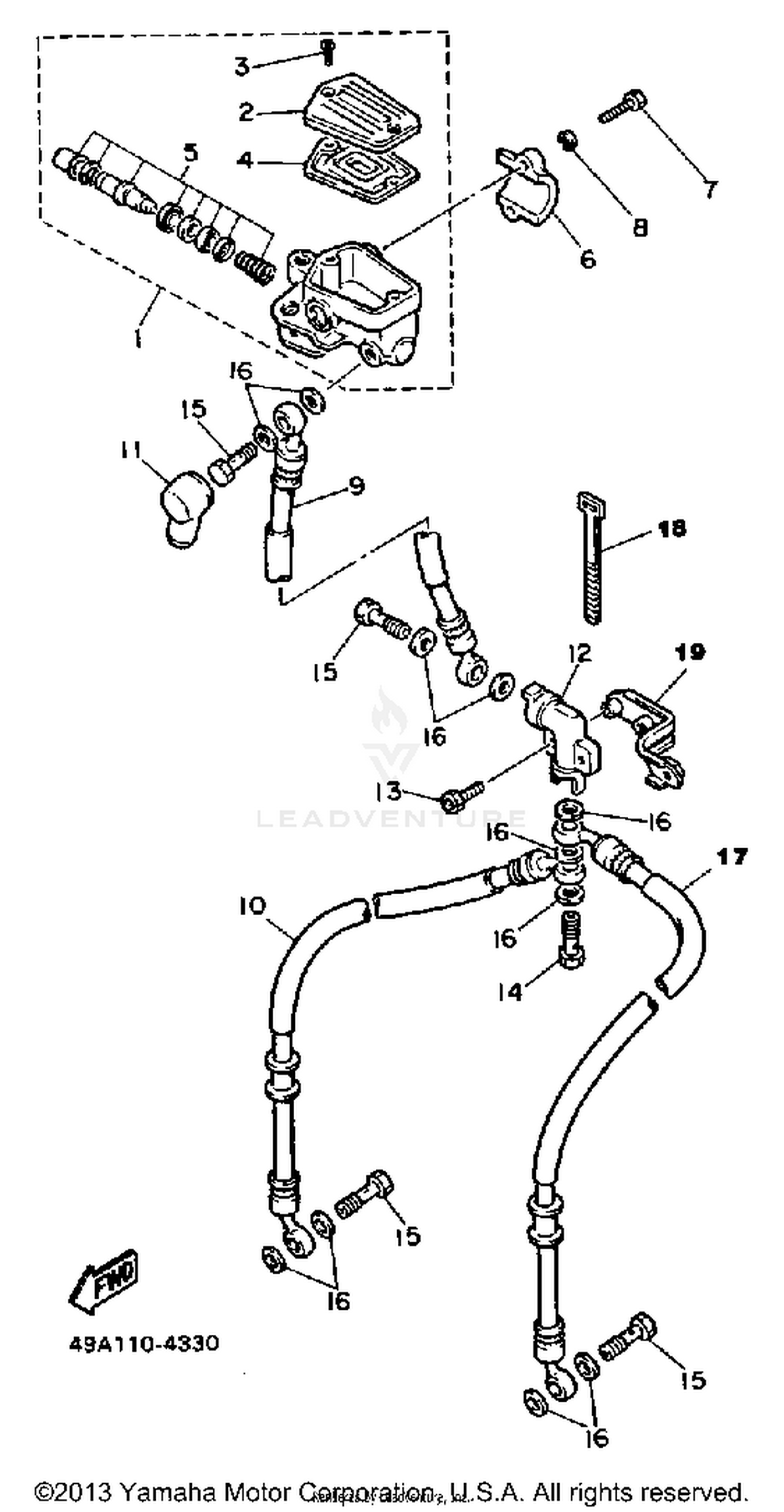 FRONT MASTER CYLINDER