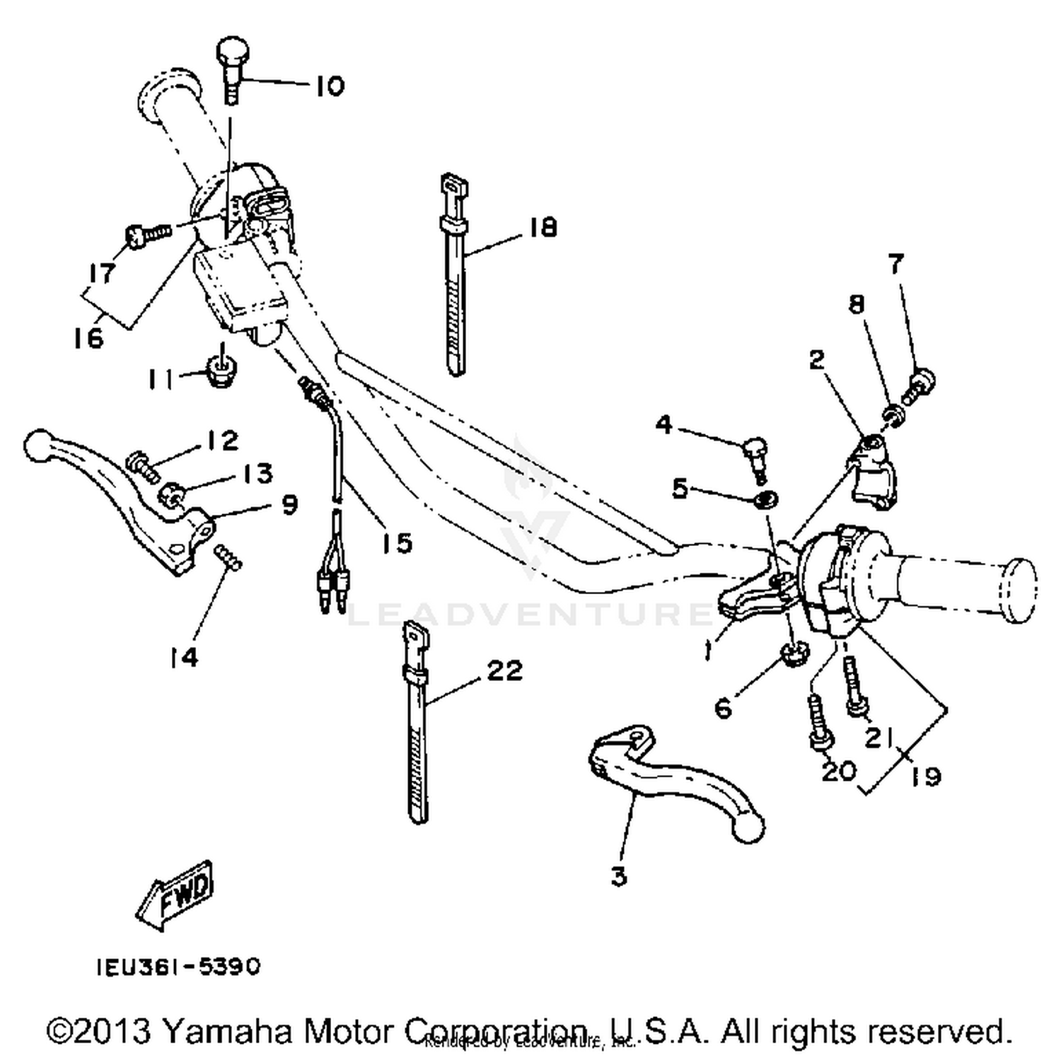 HANDLE SWITCH - LEVER