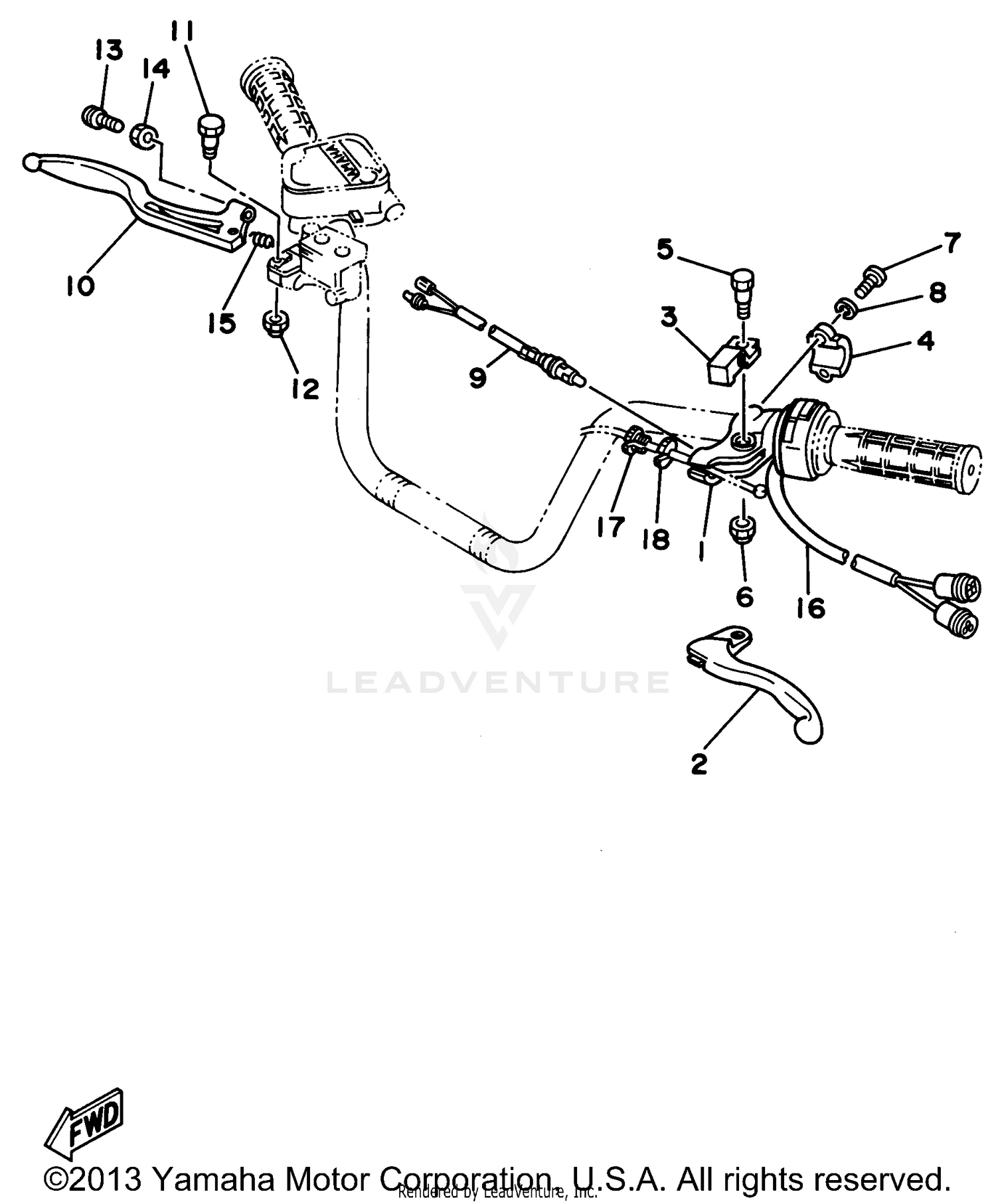HANDLE SWITCH - LEVER