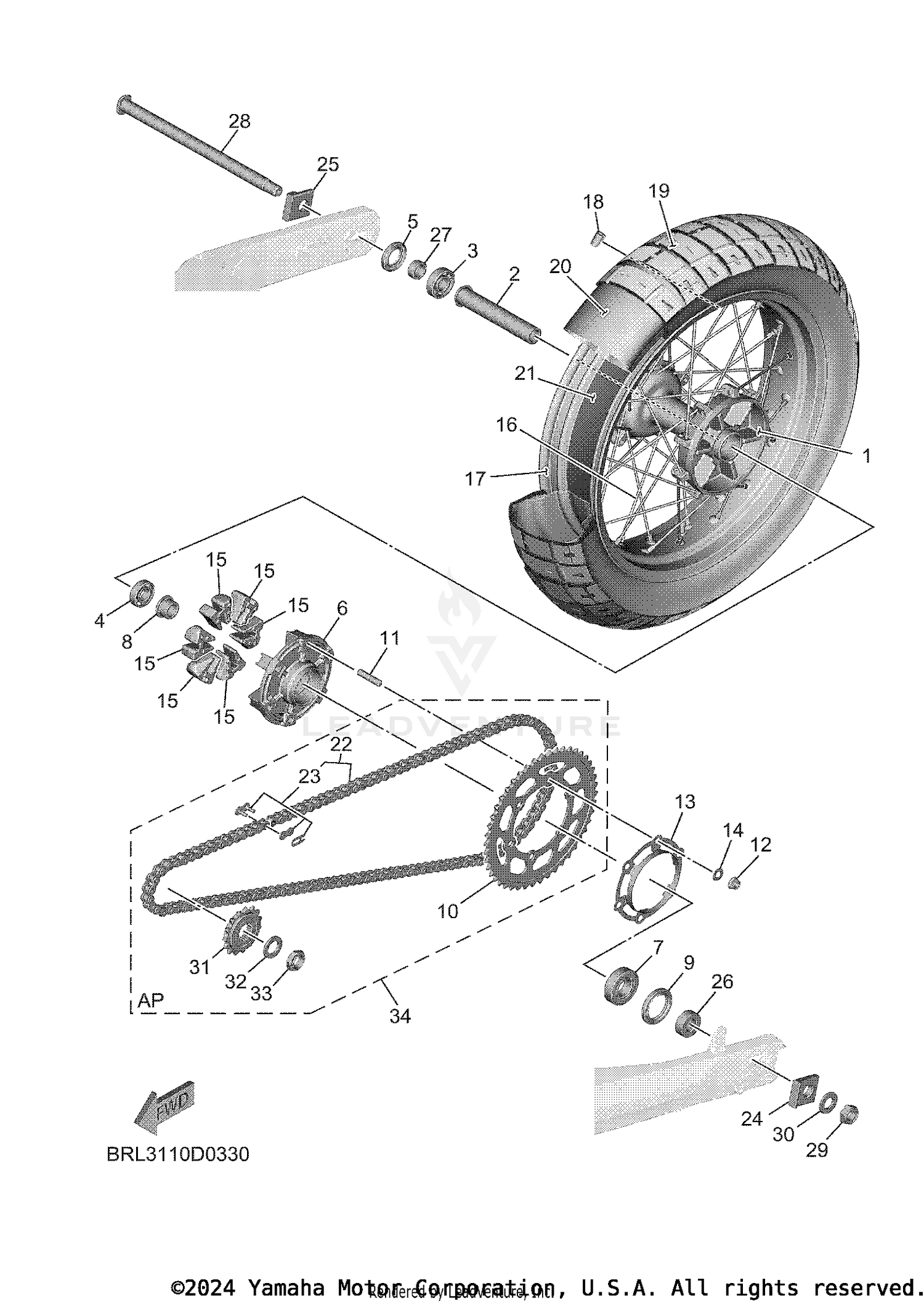 REAR WHEEL