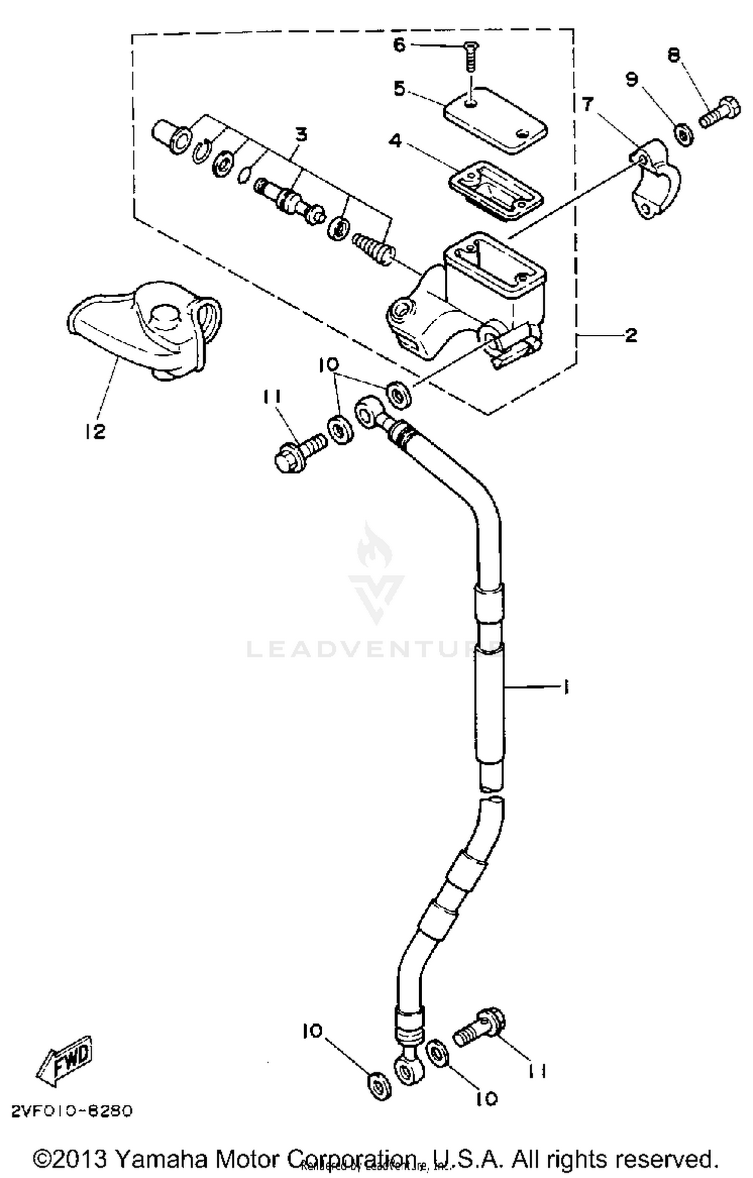 FRONT MASTER CYLINDER
