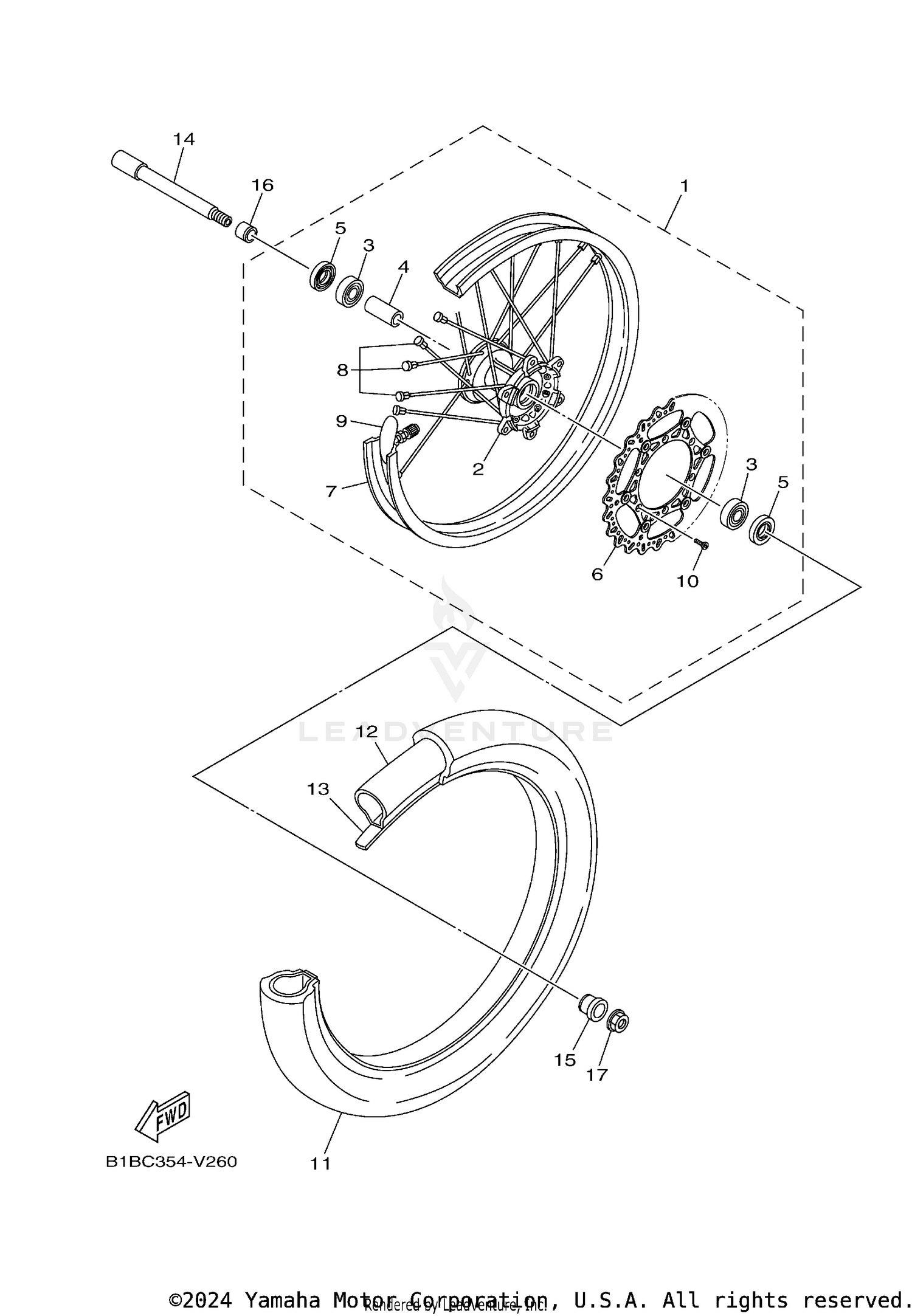 FRONT WHEEL